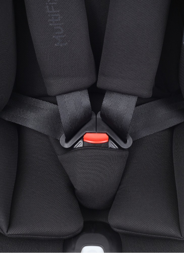 Детское автокресло Rant MultiFix с креплением Isofix | Рост детей 40-150 см | Черное | Группа 0-1-2-3 (0 - 36 кг) | С поворотной базой на 360