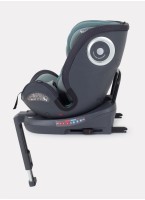 Детское автокресло Rant MultiFix с креплением Isofix | Рост детей 40-150 см | Зеленое | Группа 0-1-2-3 (0 - 36 кг) | С поворотной базой на 360