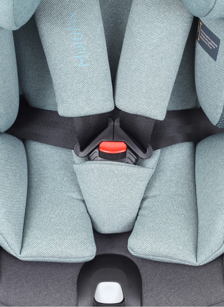 Детское автокресло Rant MultiFix с креплением Isofix | Рост детей 40-150 см | Зеленое | Группа 0-1-2-3 (0 - 36 кг) | С поворотной базой на 360