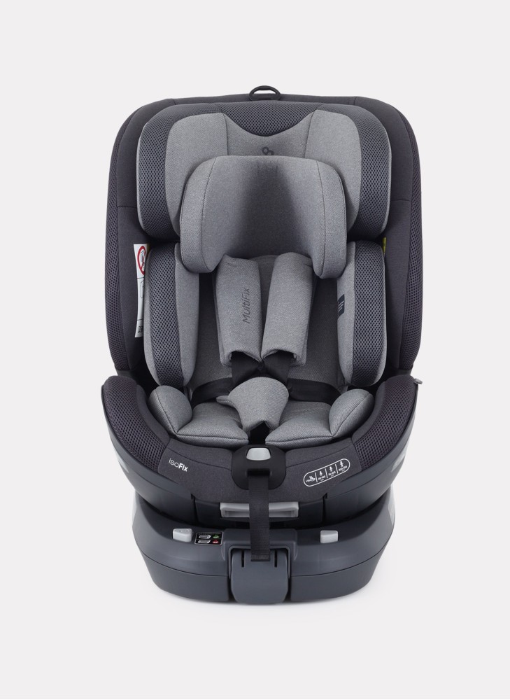 Детское автокресло Rant MultiFix с креплением Isofix | Рост детей 40-150 см | Зеленое | Группа 0-1-2-3 (0 - 36 кг) | С поворотной базой на 360