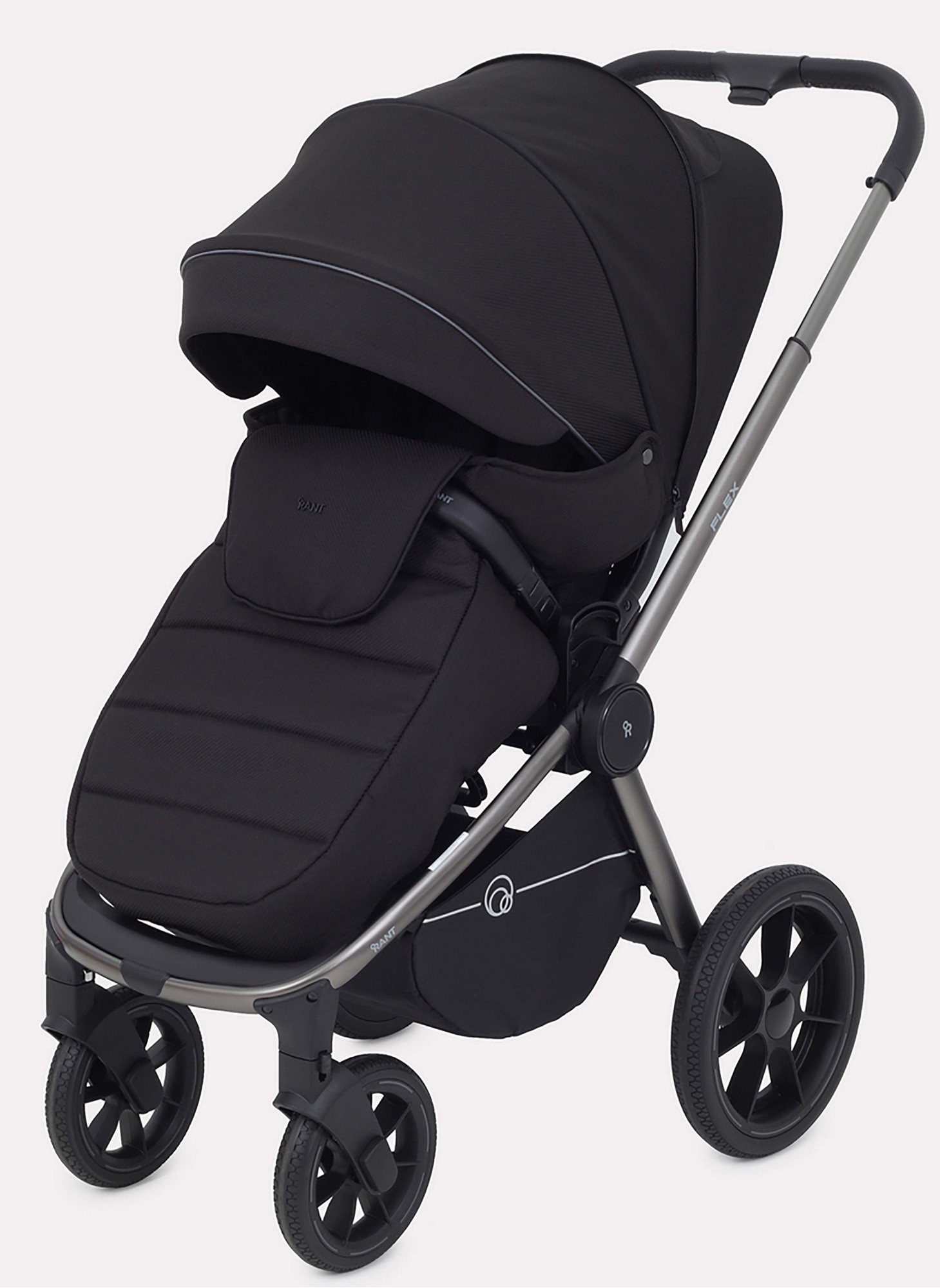 Коляска 2 в 1 Rant Flex Pro 2023 RA074 Black