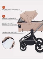 Коляска 3 в 1 Rant Flex Pro 2023 RA075 Beige