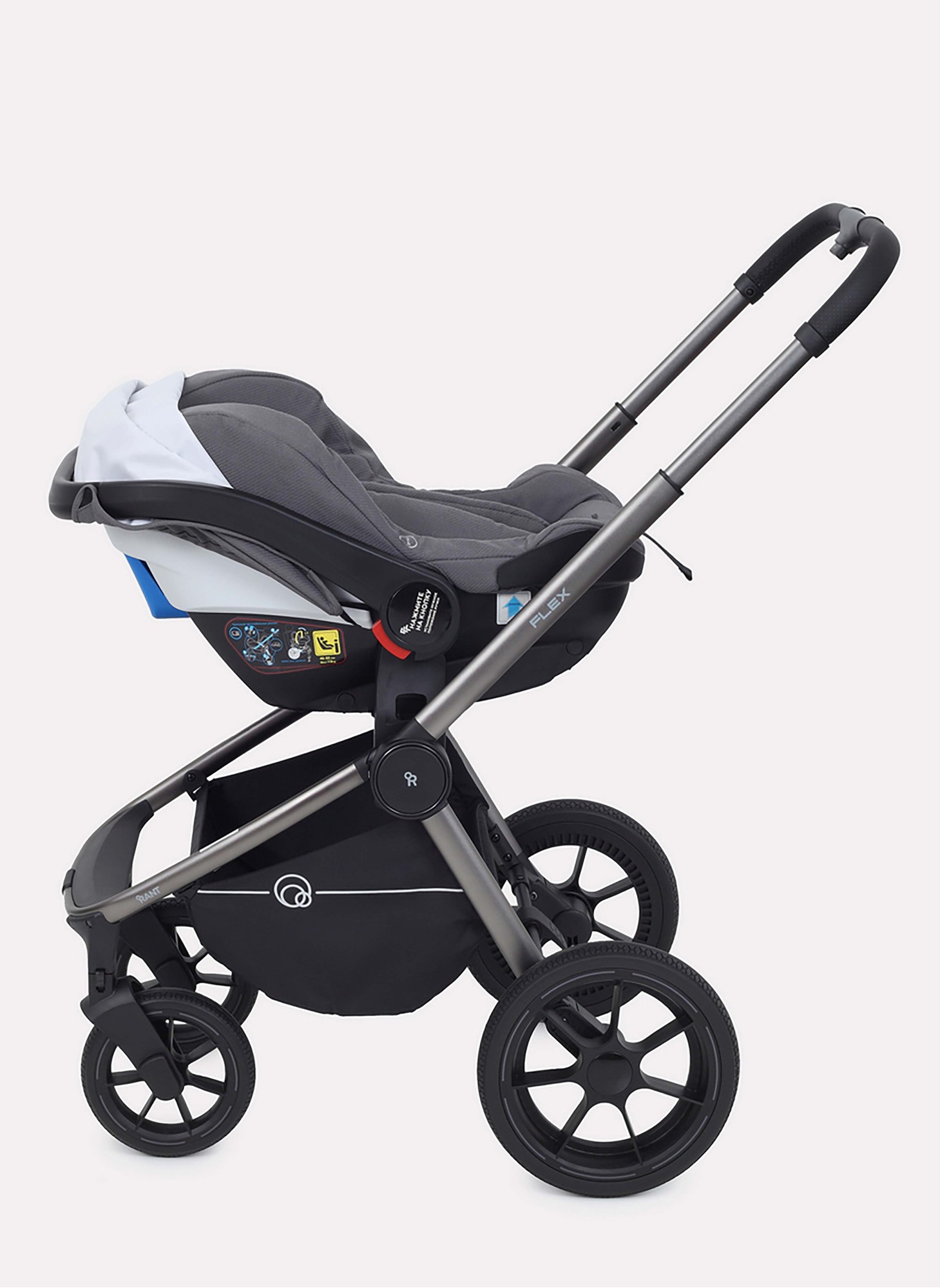 Коляска 3 в 1 Rant Flex Pro 2023 RA075 Grey