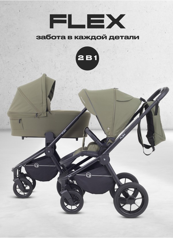 Коляска 2 в 1 Rant Flex RA076 Green