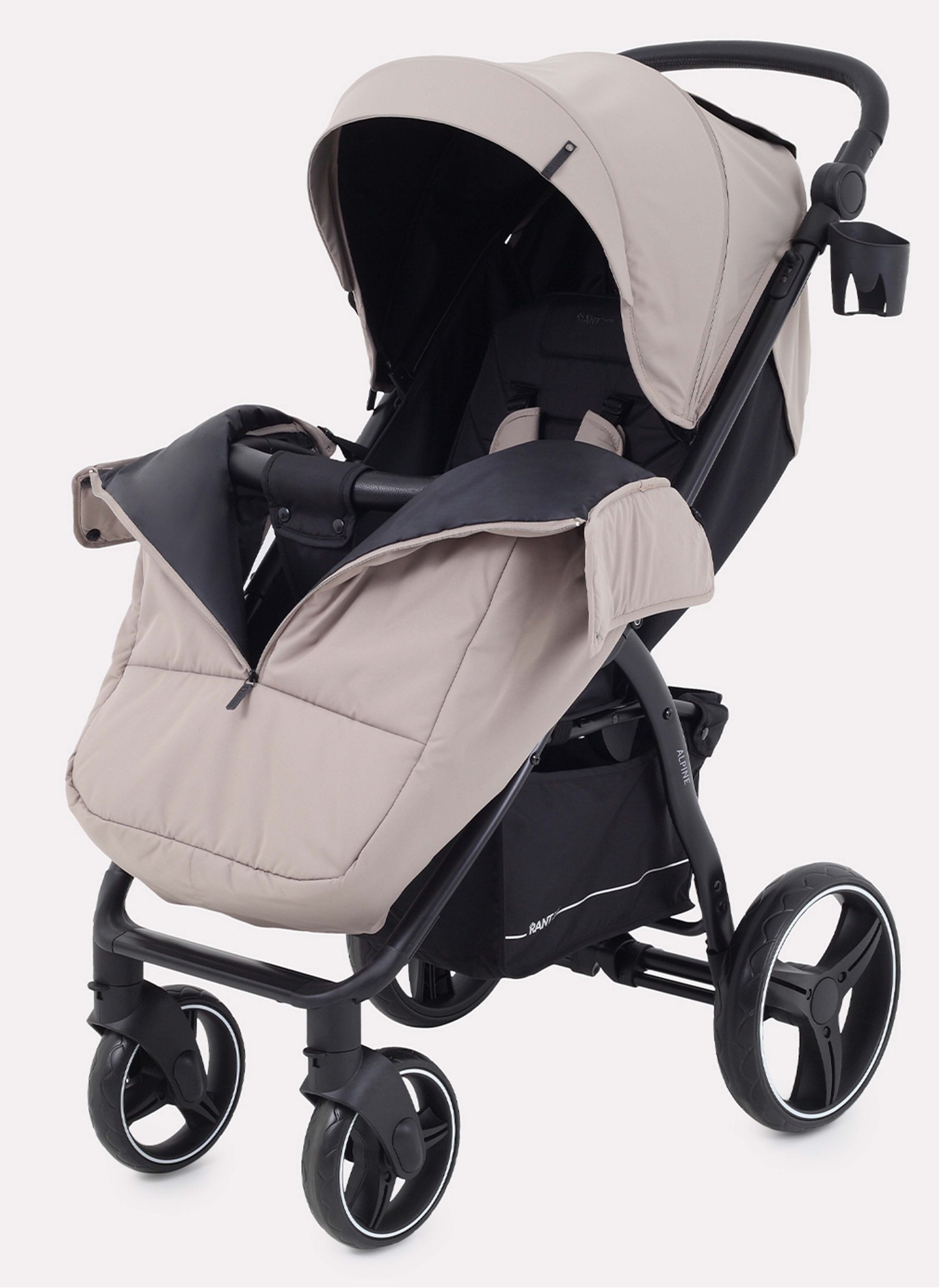 Коляска прогулочная Rant Basic Alpine 2025 Beige