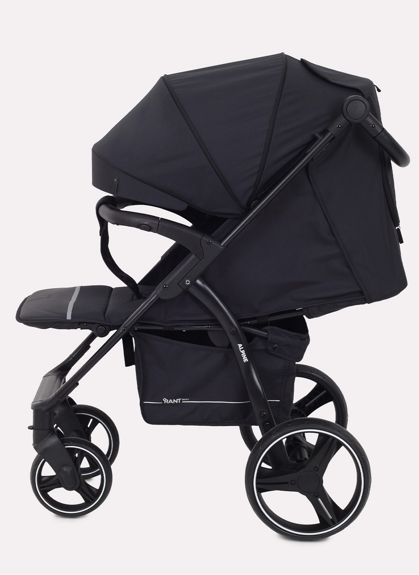 Коляска прогулочная Rant Basic Alpine 2025 Black