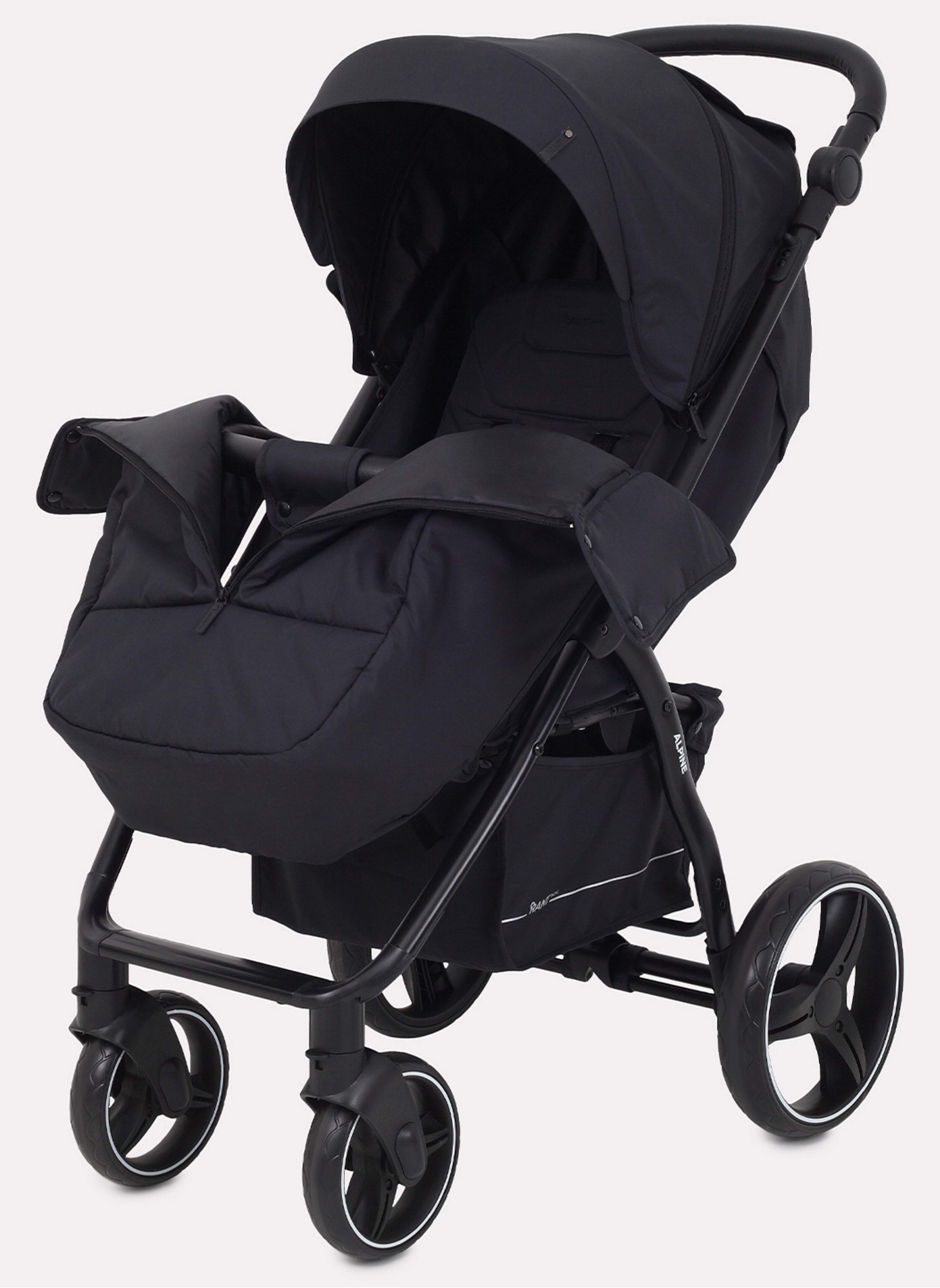 Коляска прогулочная Rant Basic Alpine 2025 Black