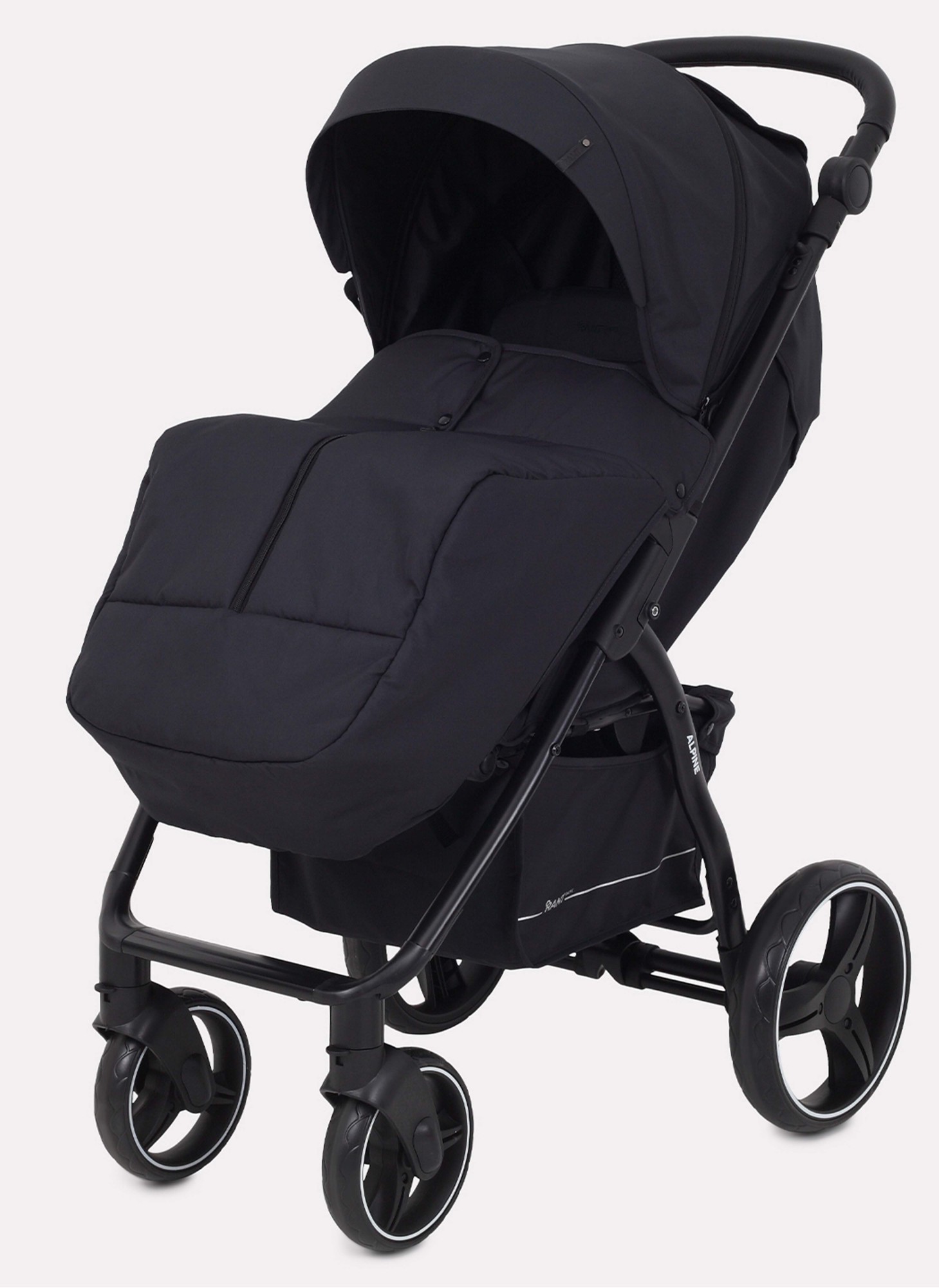 Коляска прогулочная Rant Basic Alpine 2025 Black