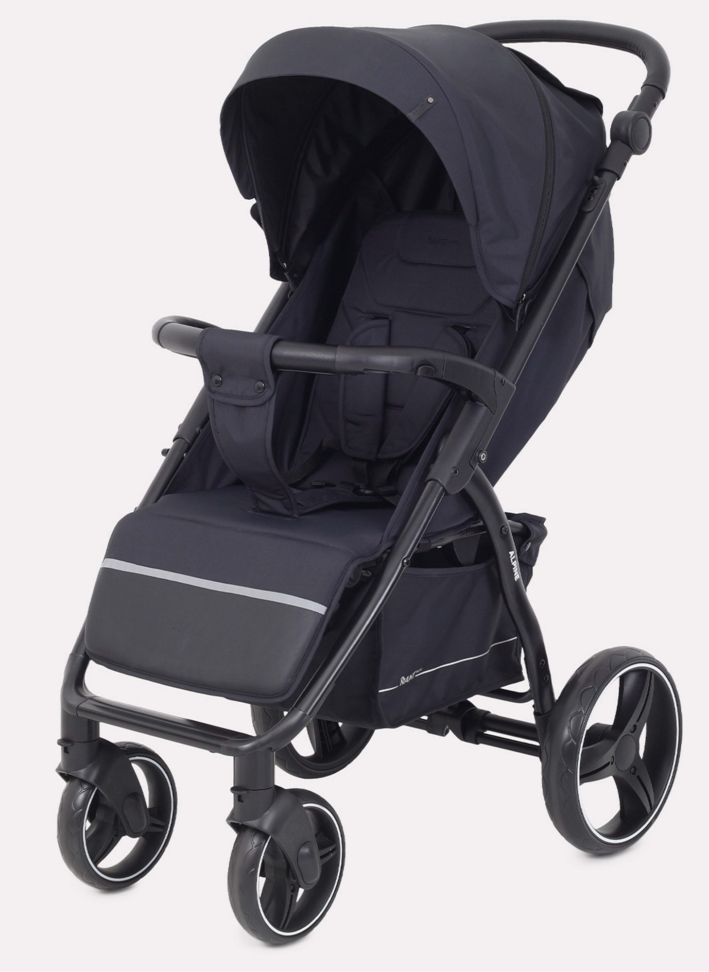 Коляска прогулочная Rant Basic Alpine 2025 Black