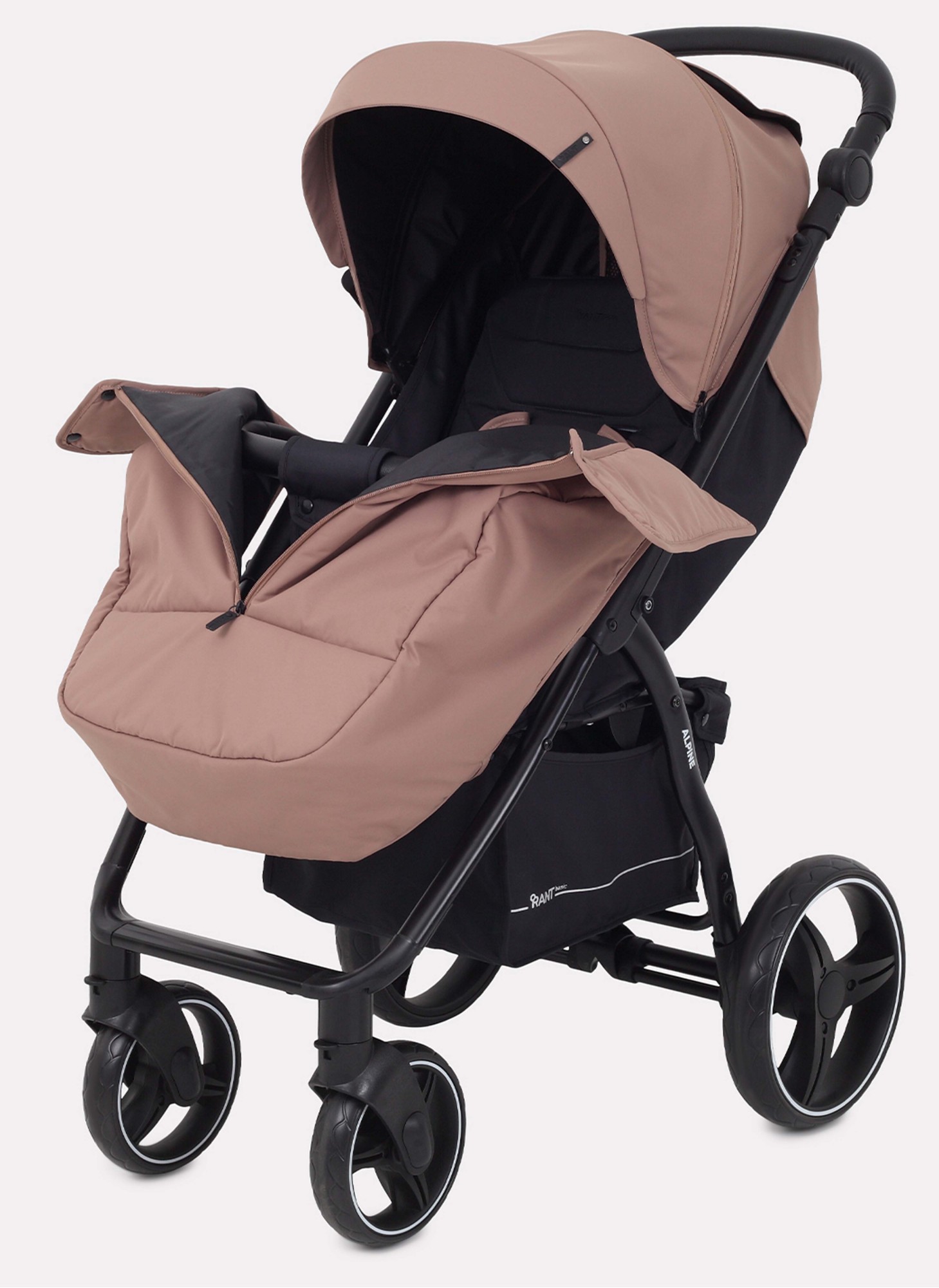Коляска прогулочная Rant Basic Alpine 2025 Brown
