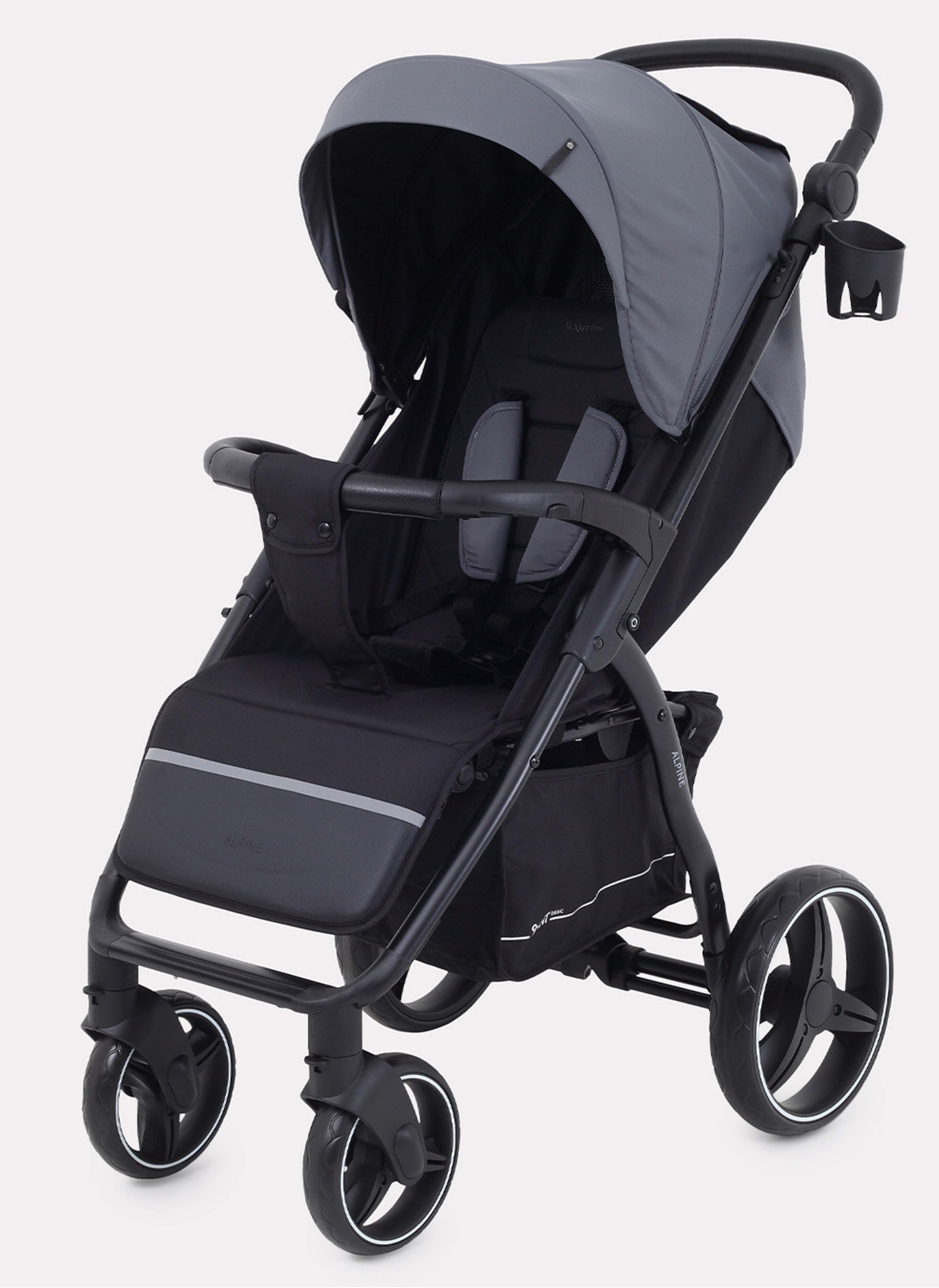 Коляска прогулочная Rant Basic Alpine 2025 Graphite