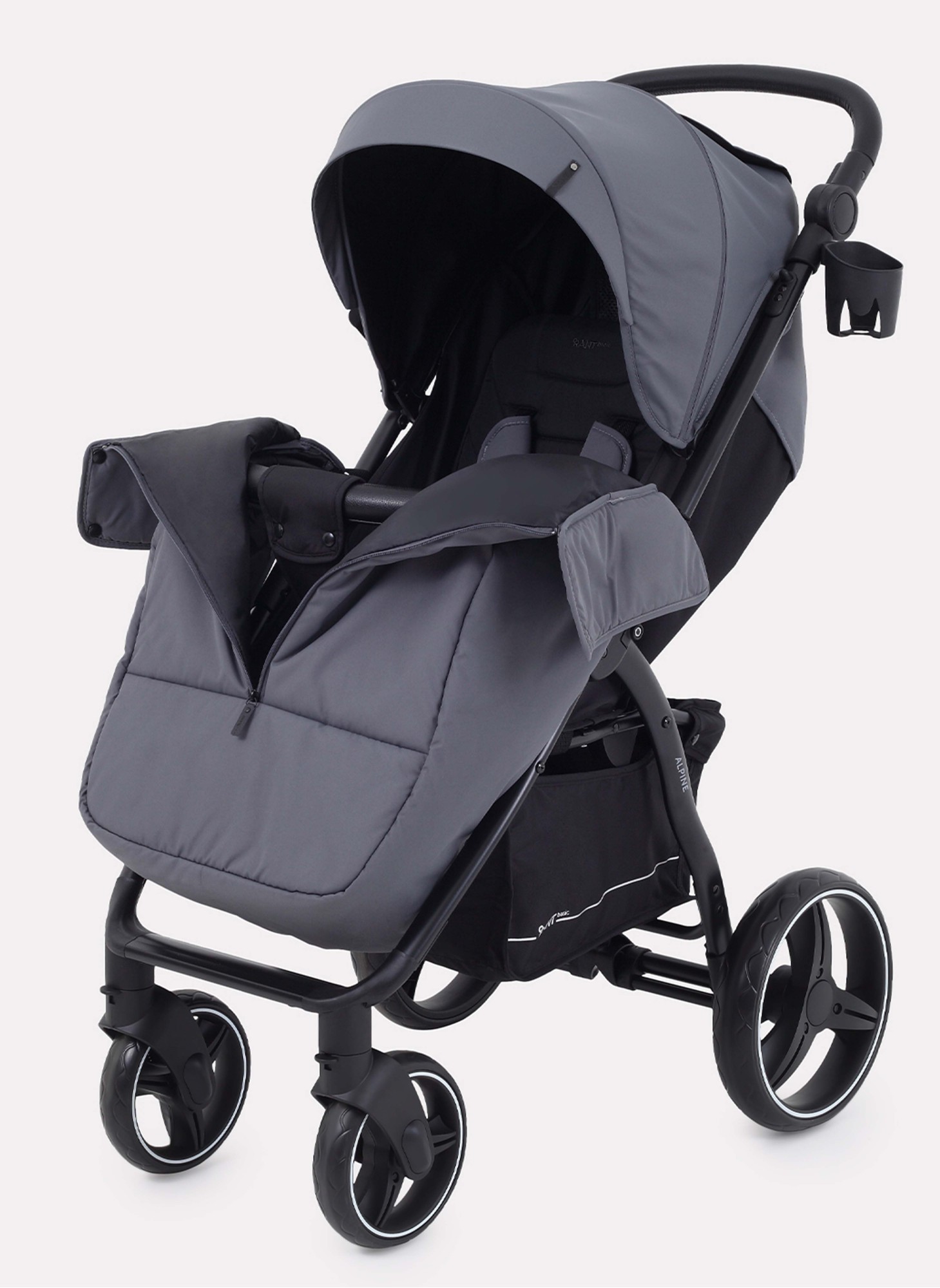 Коляска прогулочная Rant Basic Alpine 2025 Graphite