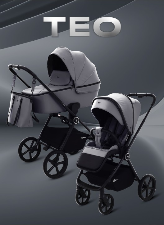 Коляска 2 в 1 Rant TEO RA120 Grey