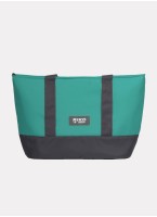 Детская коляска 2 в 1 Riko Basic Bella 03 с реверсивным прогулочным блоком | Регулируемая амортизация | Передние поворачиваемые надувные колеса | Цвет - серый и зеленый