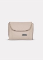 Детская коляска 2 в 1 Riko Basic Montana Plus | Реверсивный прогулочный блок | Регулируемая амортизация | Передние поворачиваемые колеса из вспененной резины | Цвет - бежевый