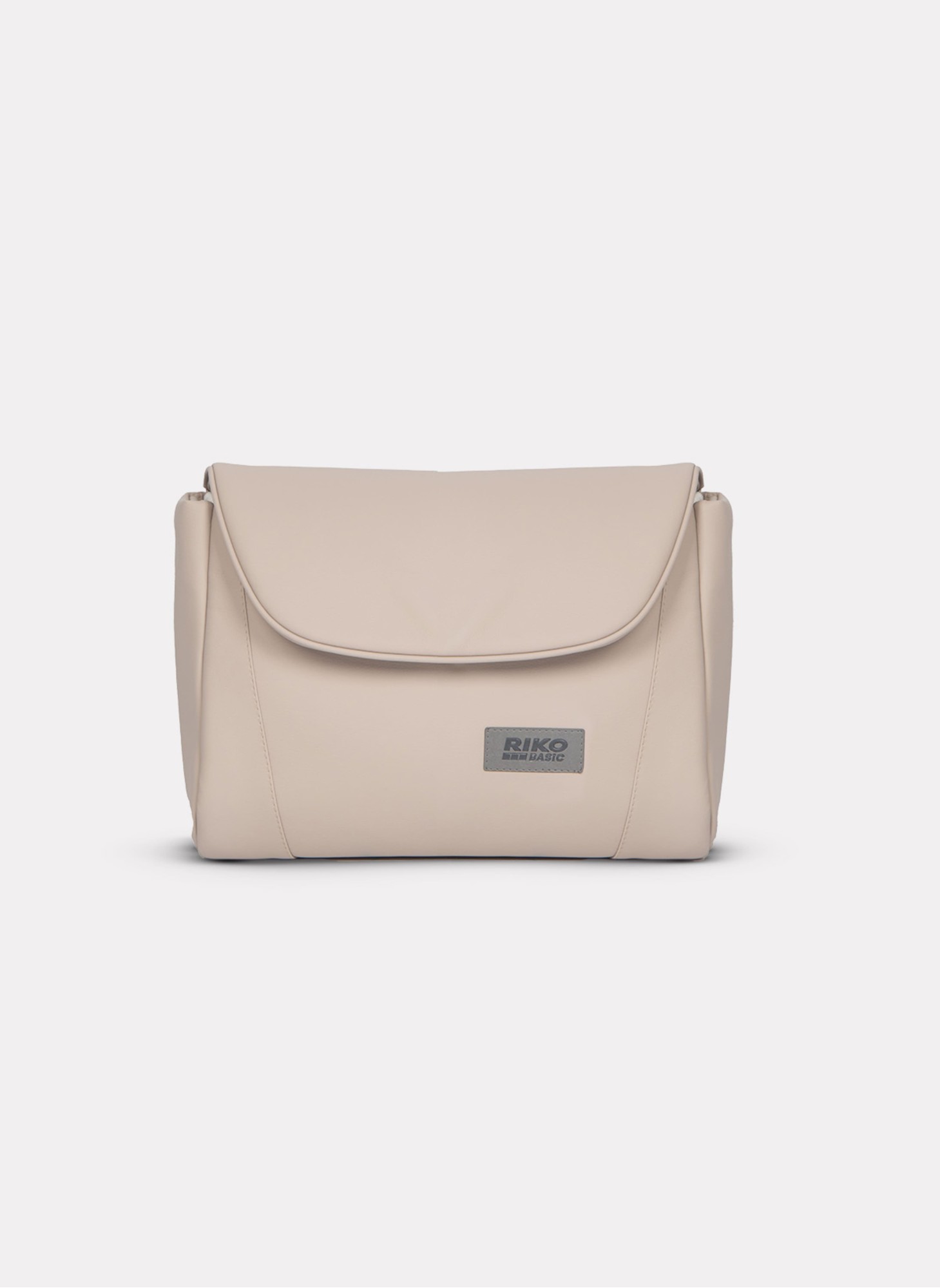 Детская коляска 2 в 1 Riko Basic Montana Plus | Реверсивный прогулочный блок | Регулируемая амортизация | Передние поворачиваемые колеса из вспененной резины | Цвет - бежевый
