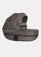 Детская коляска 2 в 1 Riko Basic Delta с поворотными передними колесами | Реверсивный прогулочный блок | Колеса из вспененной резины | Цвет - бежевый