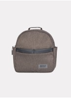 Детская коляска 2 в 1 Riko Basic Delta с поворотными передними колесами | Реверсивный прогулочный блок | Колеса из вспененной резины | Цвет - бежевый