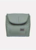Детская коляска 2 в 1 Riko Basic Montana Ecco из экокожи | Реверсивный прогулочный блок | Регулируемая амортизация | Передние поворачиваемые колеса | Цвет - зеленый