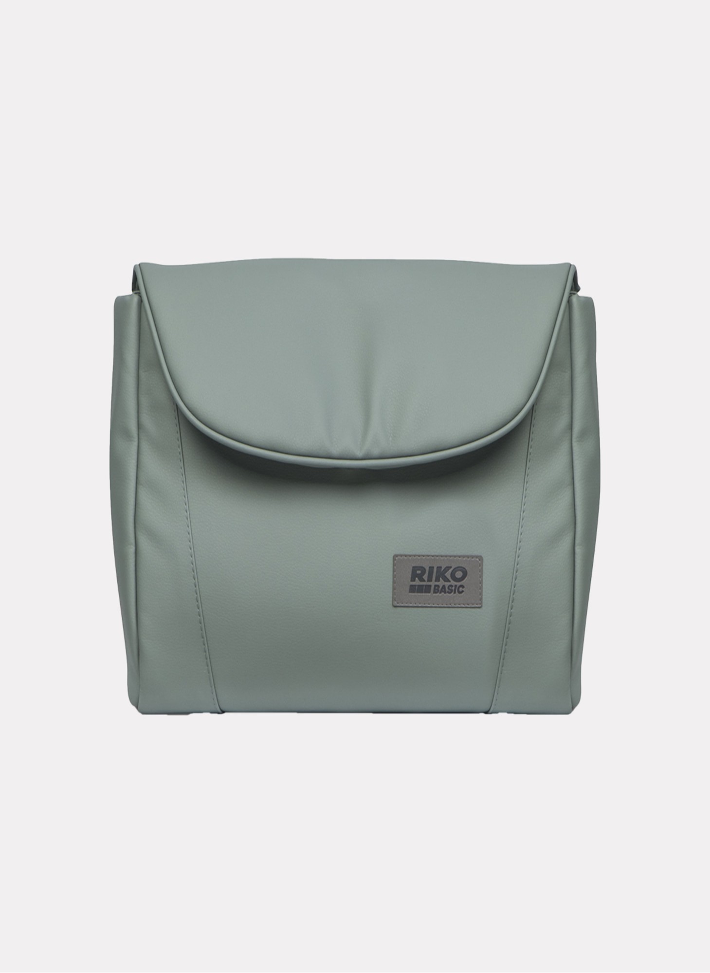 Детская коляска 2 в 1 Riko Basic Montana Ecco из экокожи | Реверсивный прогулочный блок | Регулируемая амортизация | Передние поворачиваемые колеса | Цвет - зеленый