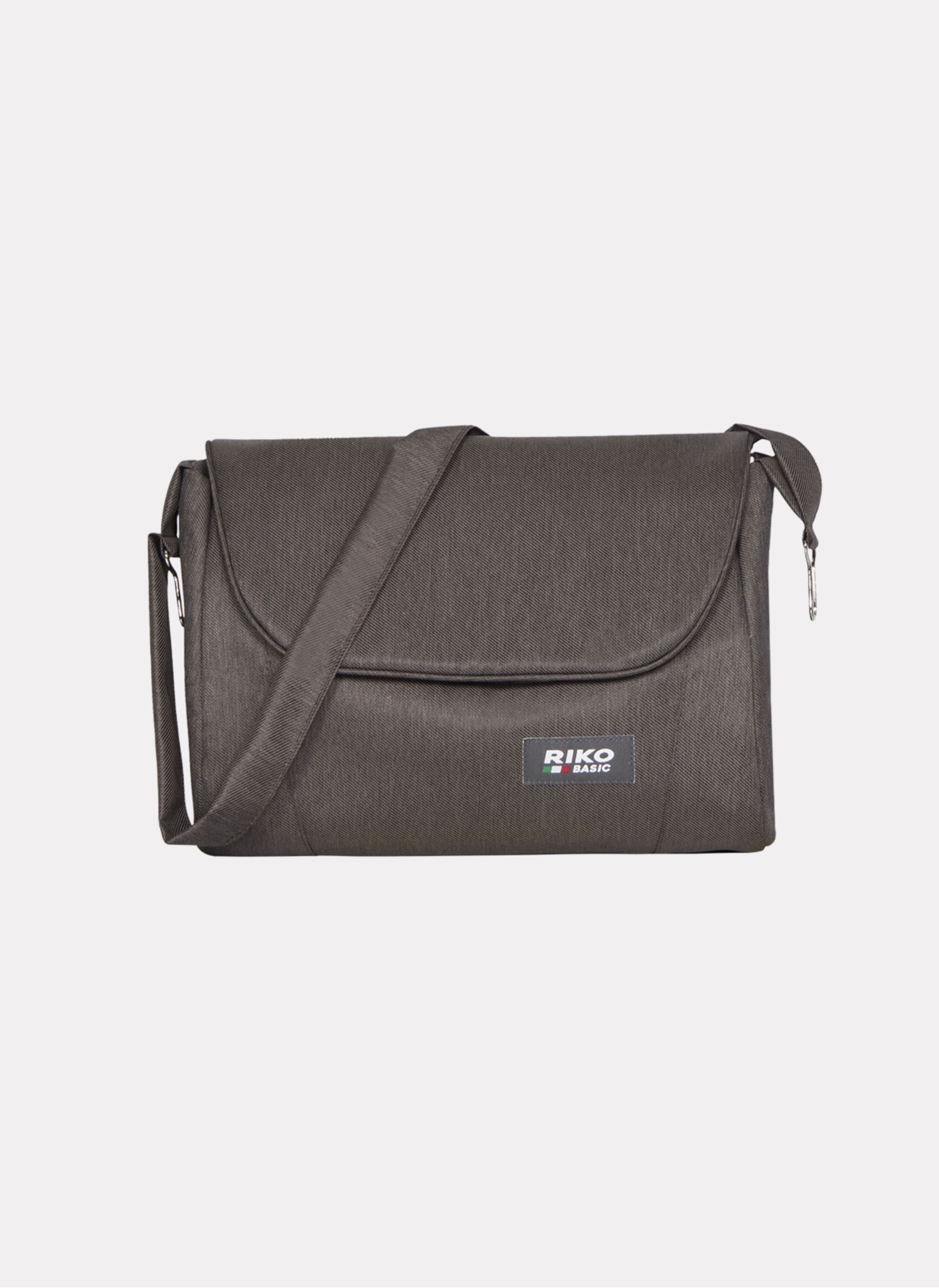 Детская коляска 2 в 1 Riko Basic Montana | Реверсивный прогулочный блок | Пружинная амортизация | Передние поворачиваемые колеса с фиксацией | Цвет - коричневый