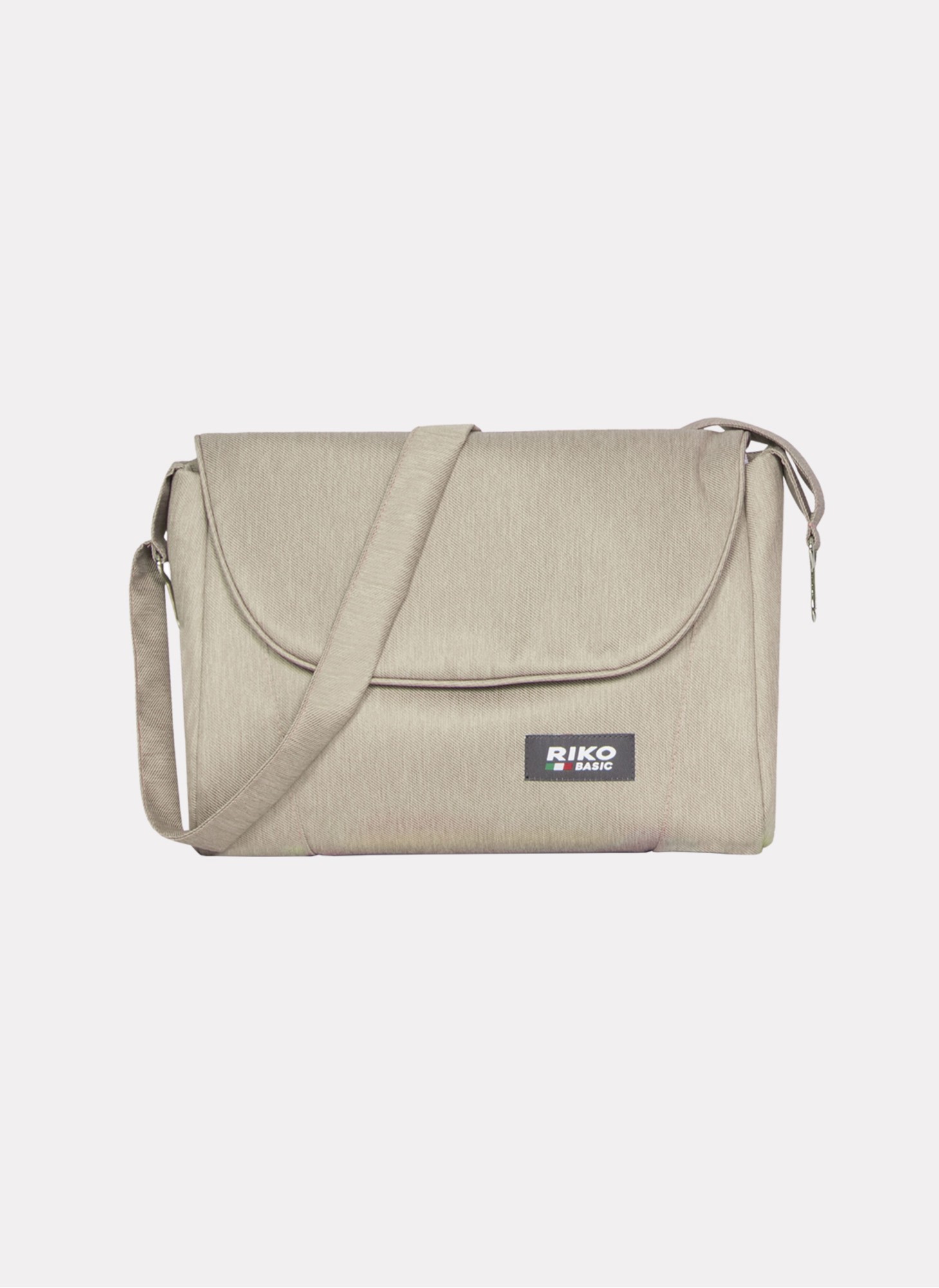 Детская коляска 2 в 1 Riko Basic Montana | Реверсивный прогулочный блок | Пружинная амортизация | Передние поворачиваемые колеса с фиксацией | Цвет - бежевый