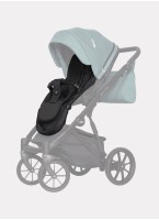 Детская коляска 2 в 1 Riko Basic Montana | Реверсивный прогулочный блок | Пружинная амортизация | Передние поворачиваемые колеса с фиксацией | Цвет - зеленый