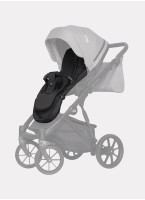 Детская коляска 3 в 1 Riko Basic Montana | Реверсивный прогулочный блок | Пружинная амортизация | Передние поворачиваемые колеса с фиксацией | Цвет - графитовый