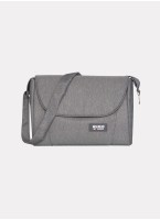 Детская коляска 3 в 1 Riko Basic Montana | Реверсивный прогулочный блок | Пружинная амортизация | Передние поворачиваемые колеса с фиксацией | Цвет - графитовый