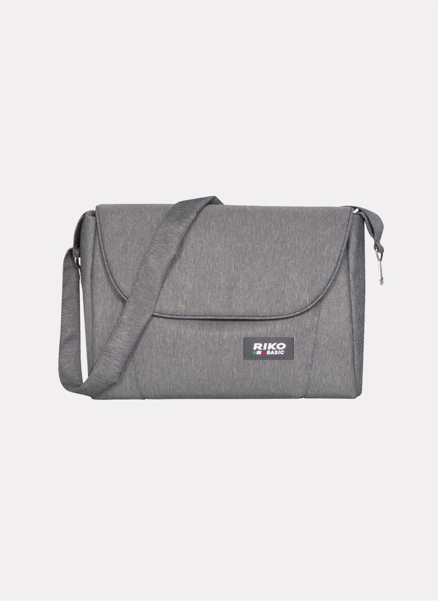Детская коляска 3 в 1 Riko Basic Montana | Реверсивный прогулочный блок | Пружинная амортизация | Передние поворачиваемые колеса с фиксацией | Цвет - графитовый