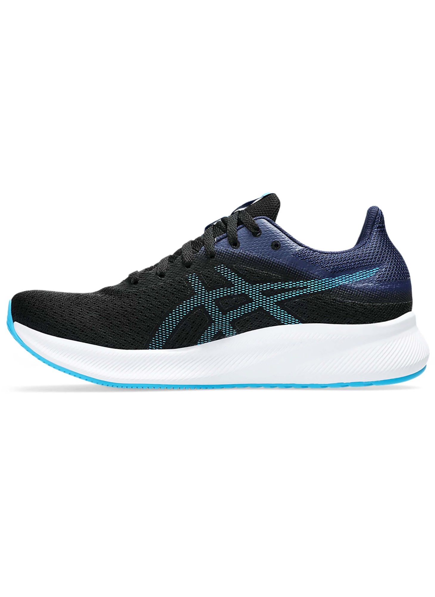 Asics Patriot 13 мужские, черного цвета с оттенками синего, артикул 1011B485-010
