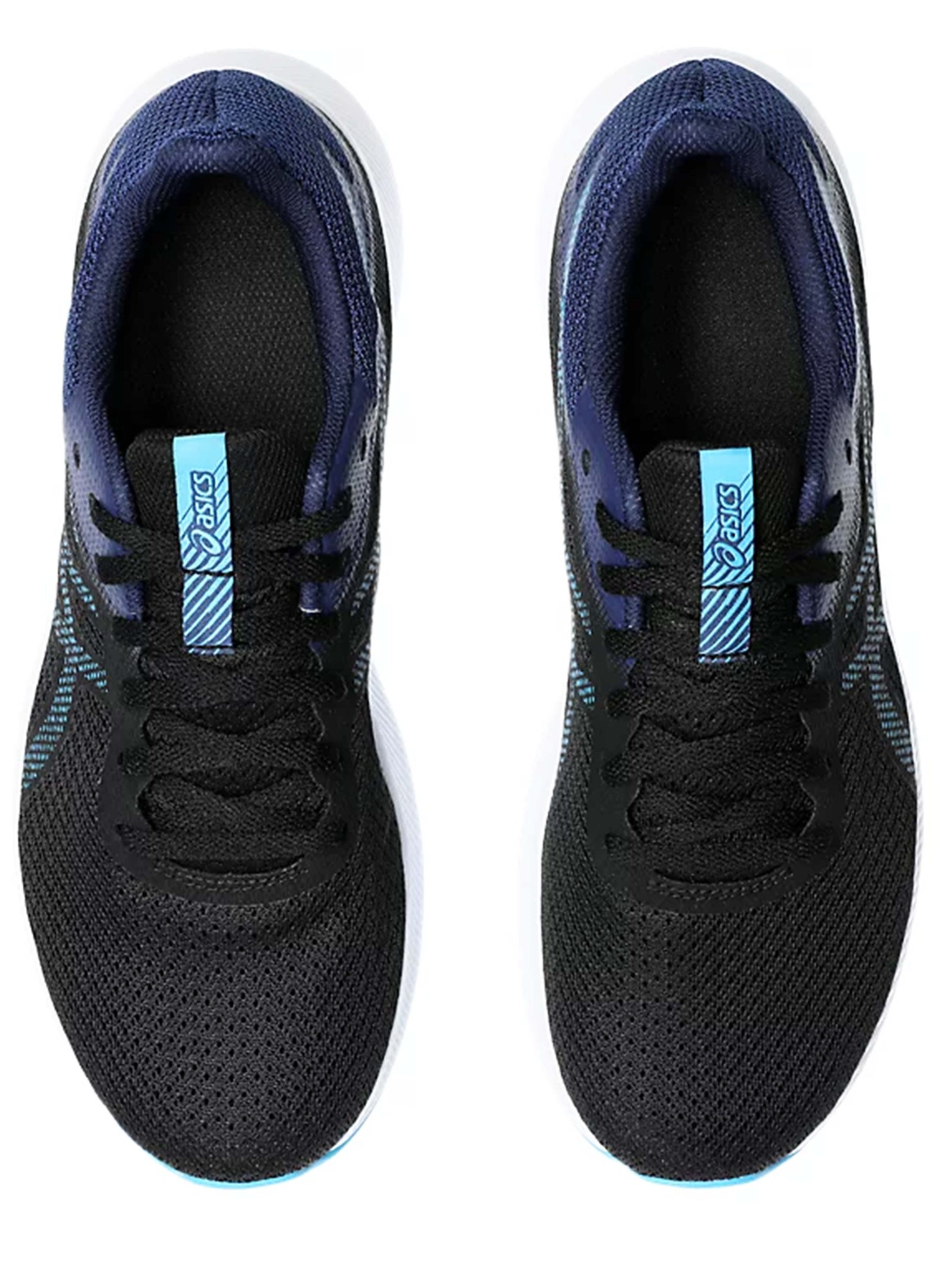 Asics Patriot 13 мужские, черного цвета с оттенками синего, артикул 1011B485-010