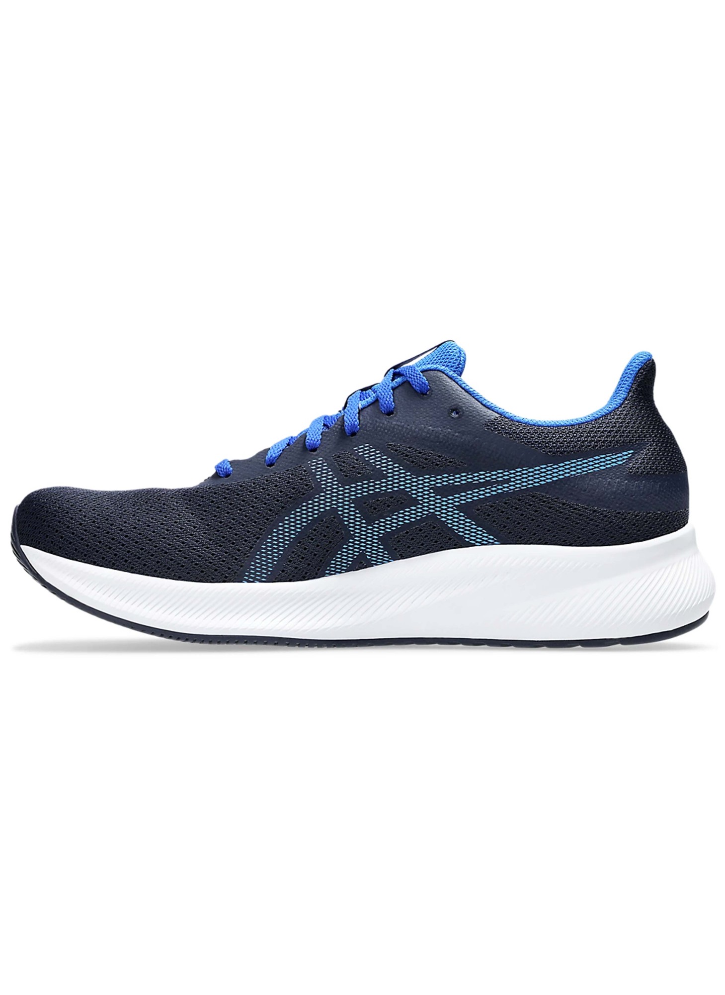 Asics Patriot 13 мужские, темно-синего цвета, артикул 1011B485-413