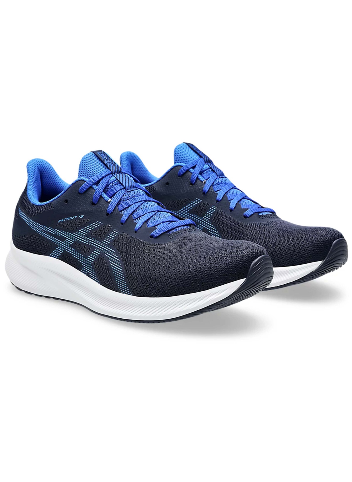 Asics Patriot 13 мужские, темно-синего цвета, артикул 1011B485-413