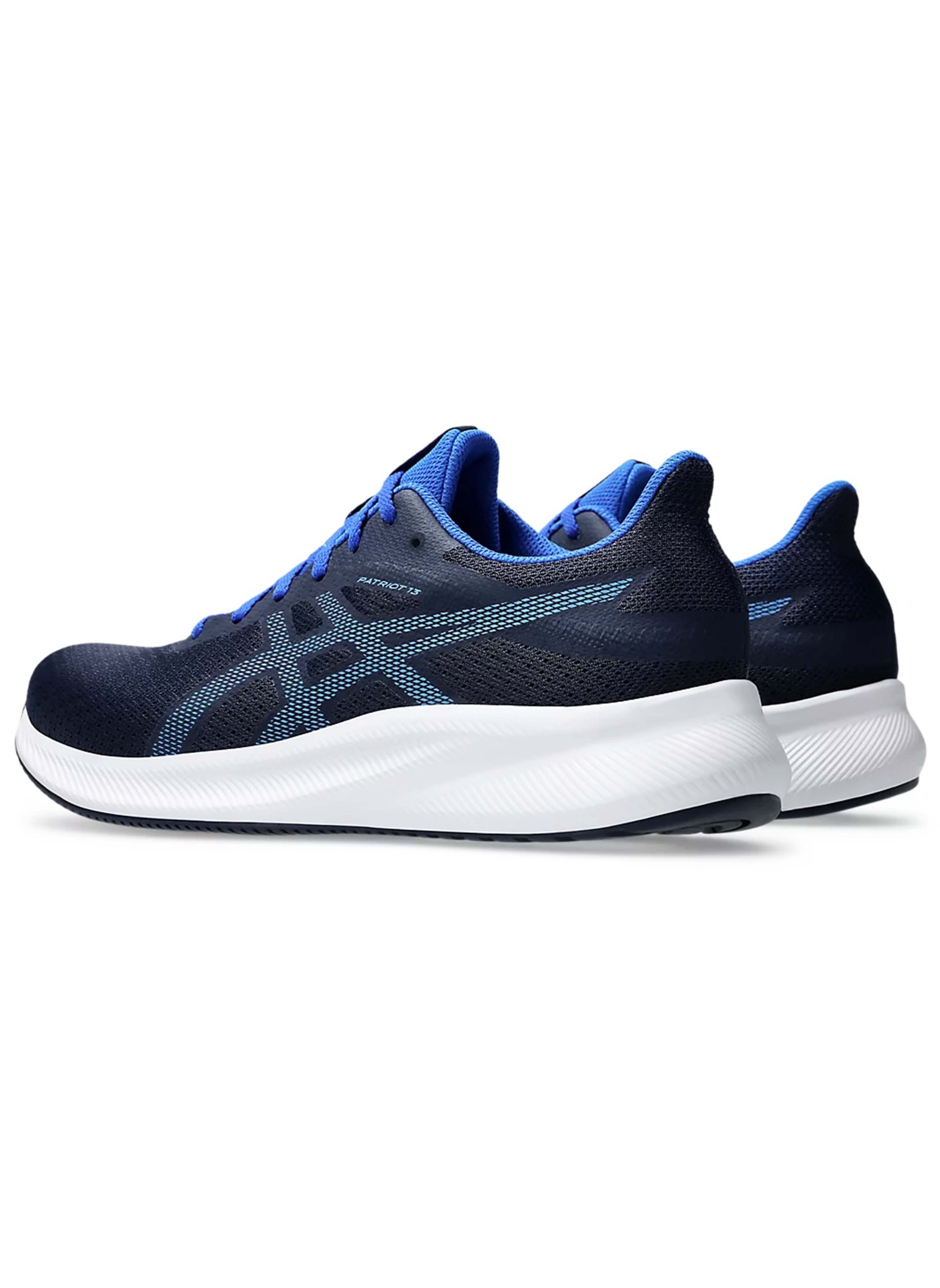 Asics Patriot 13 мужские, темно-синего цвета, артикул 1011B485-413