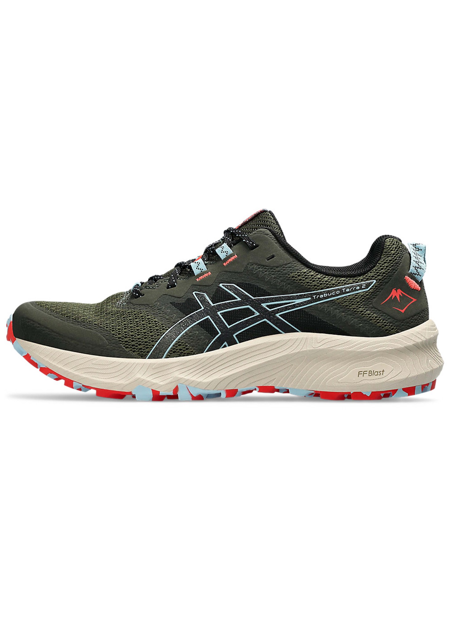 Asics Trabuco Terra 2 мужские, зеленого цвета, артикул 1011B607-300