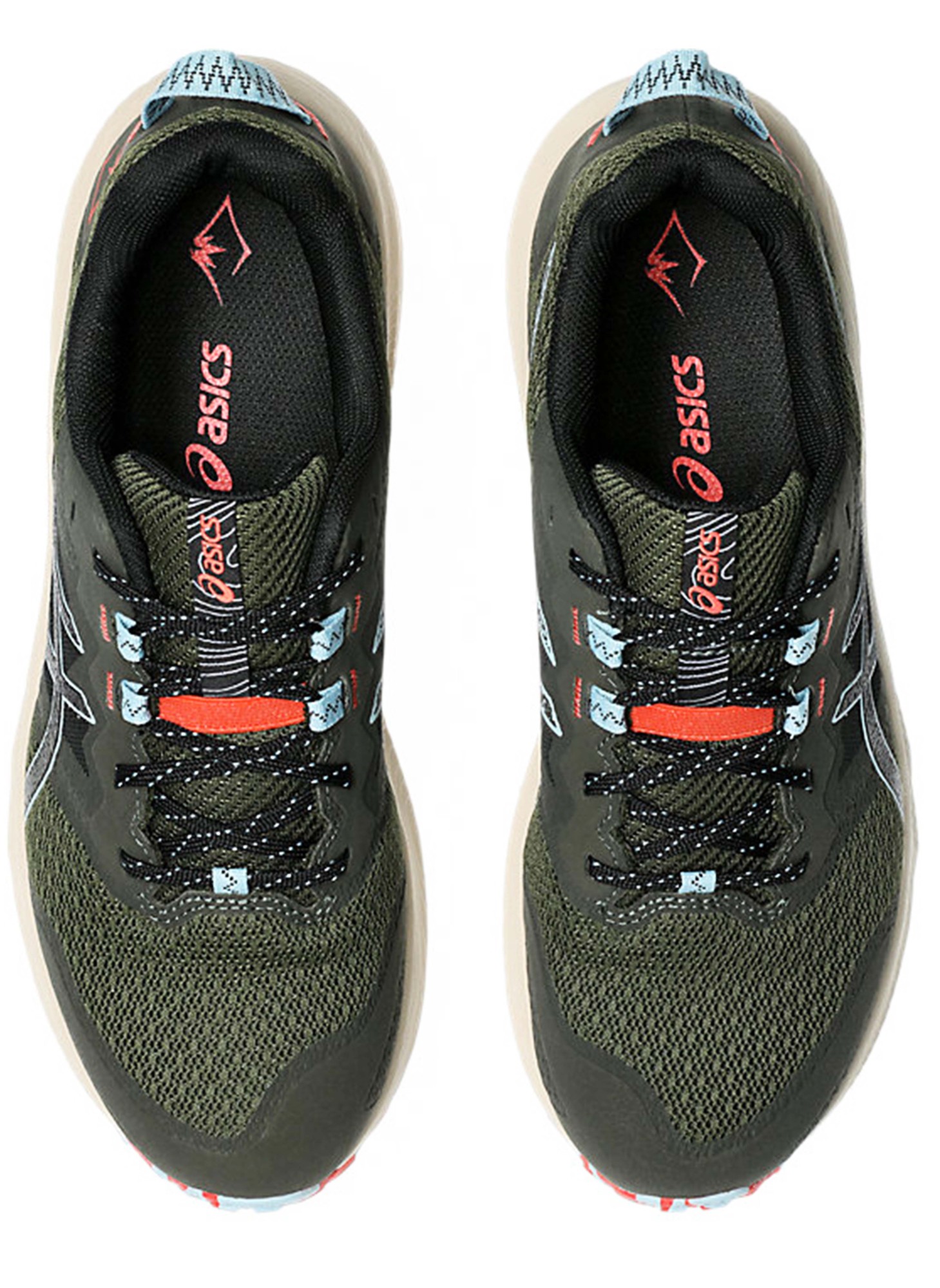 Asics Trabuco Terra 2 мужские, зеленого цвета, артикул 1011B607-300