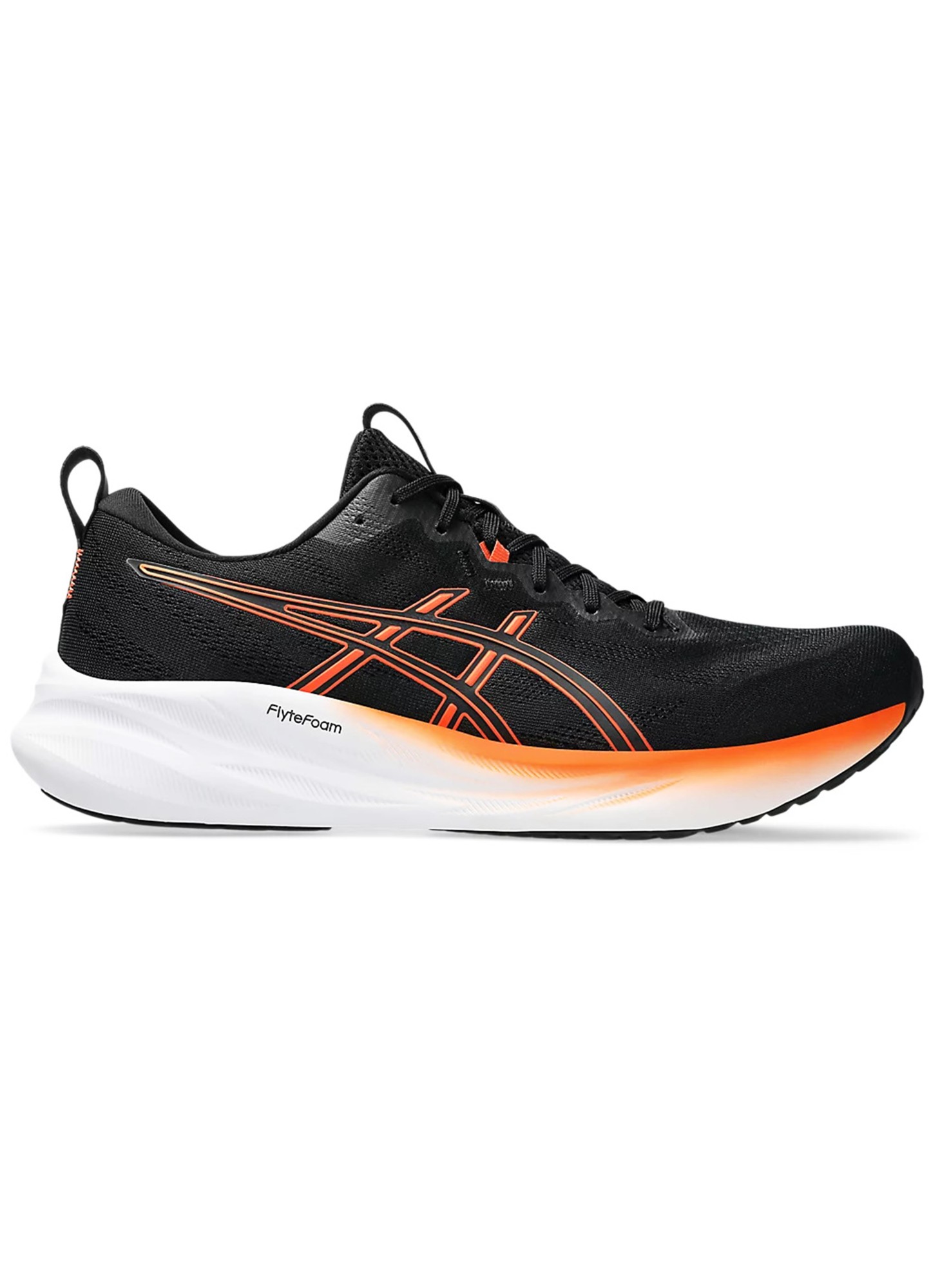 Asics Gel Pulse 16 мужские | Цвет - черный, оранжевый | Артикул 1011B962-001