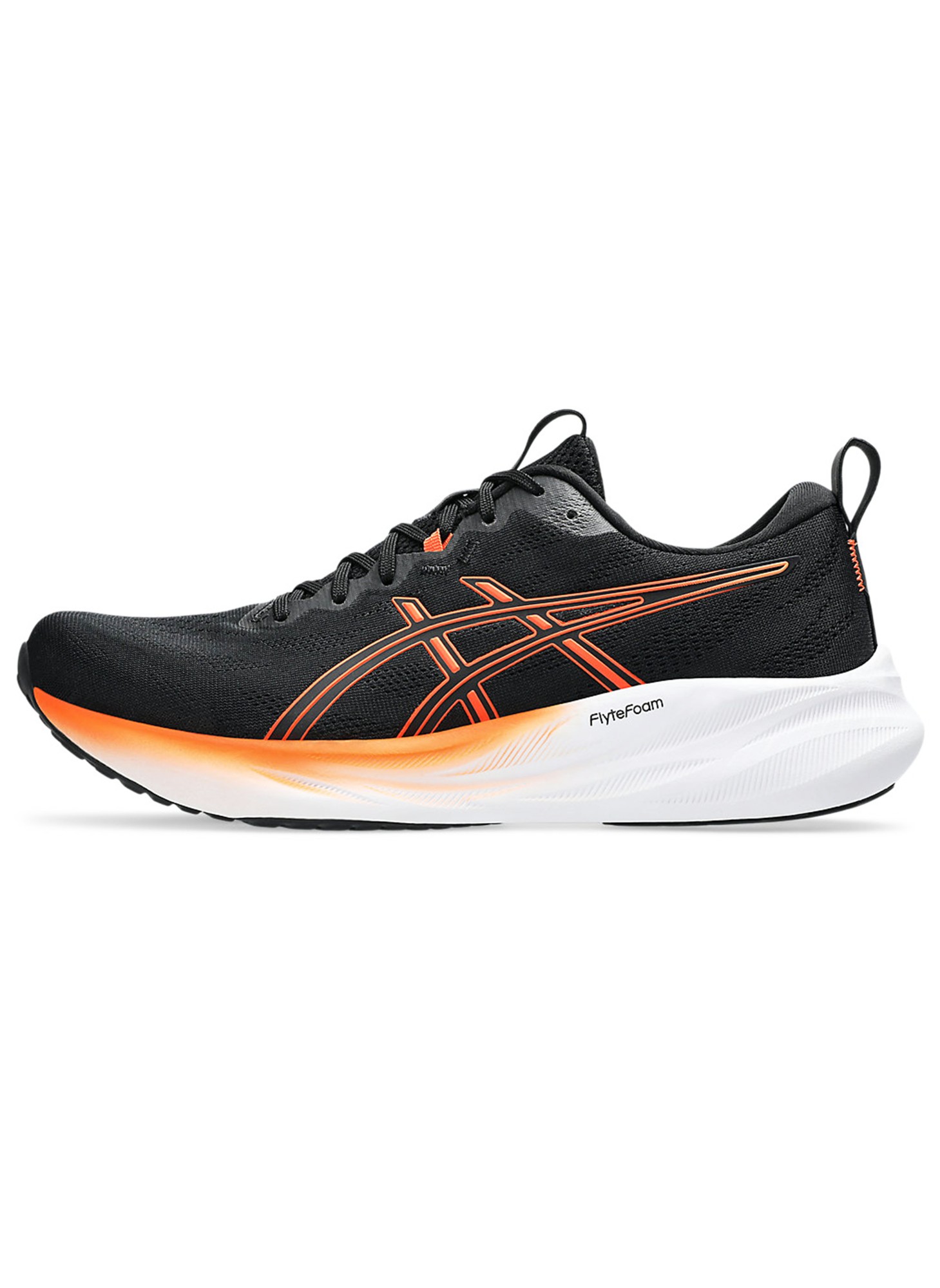 Asics Gel Pulse 16 мужские | Цвет - черный, оранжевый | Артикул 1011B962-001
