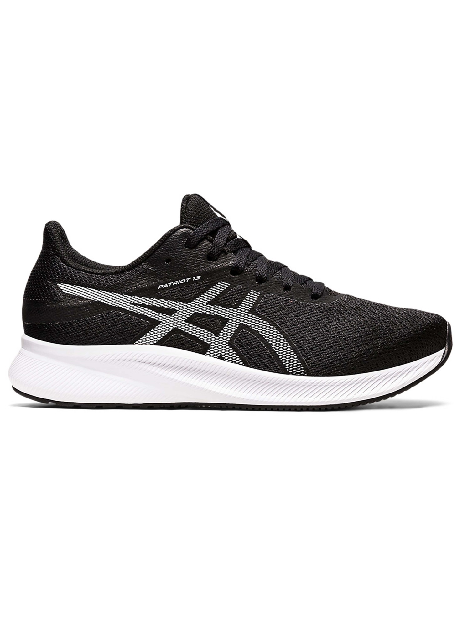 Asics Patriot 13 женские, черного цвета, артикул 1012B312-001