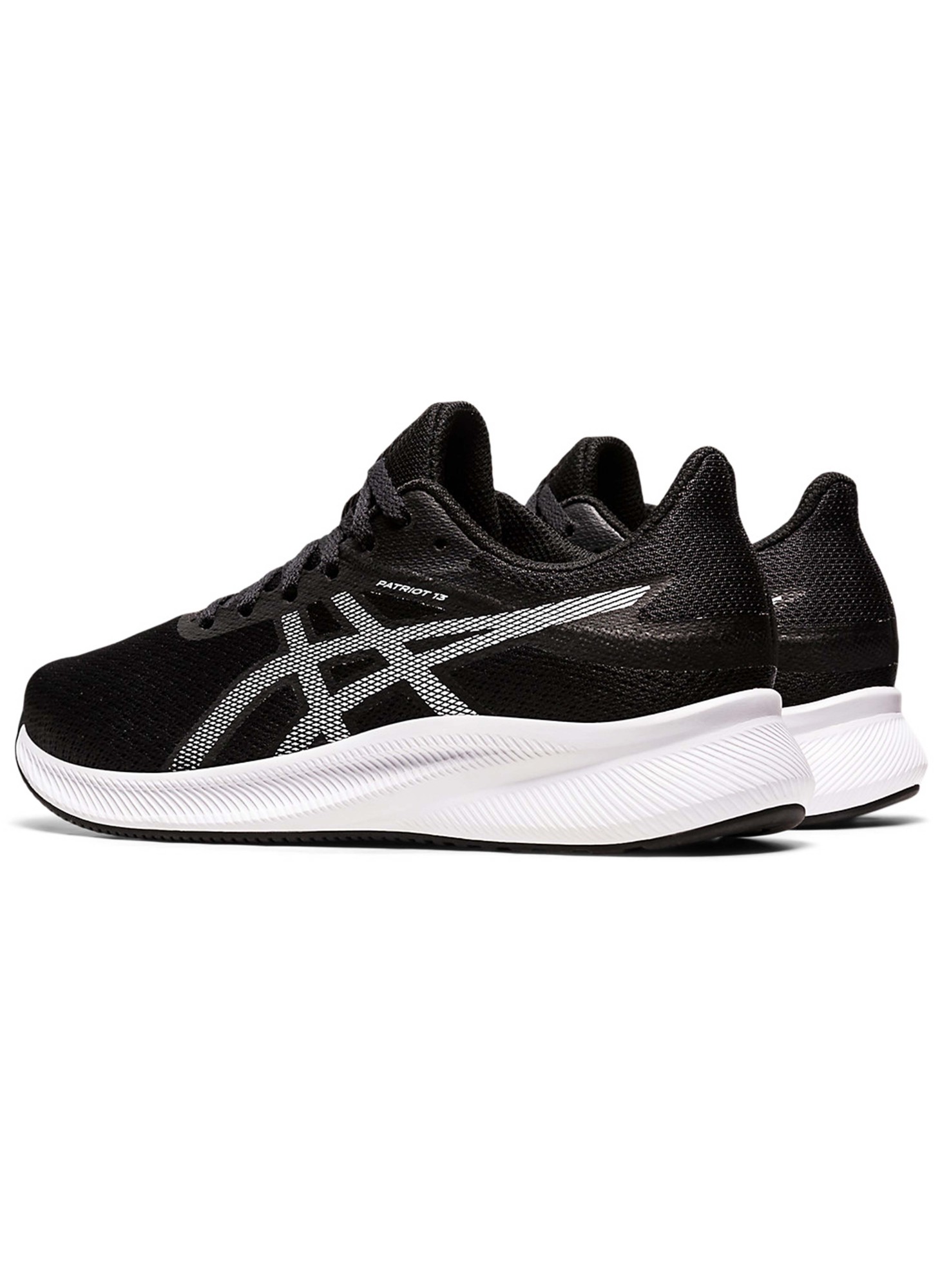 Asics Patriot 13 женские, черного цвета, артикул 1012B312-001