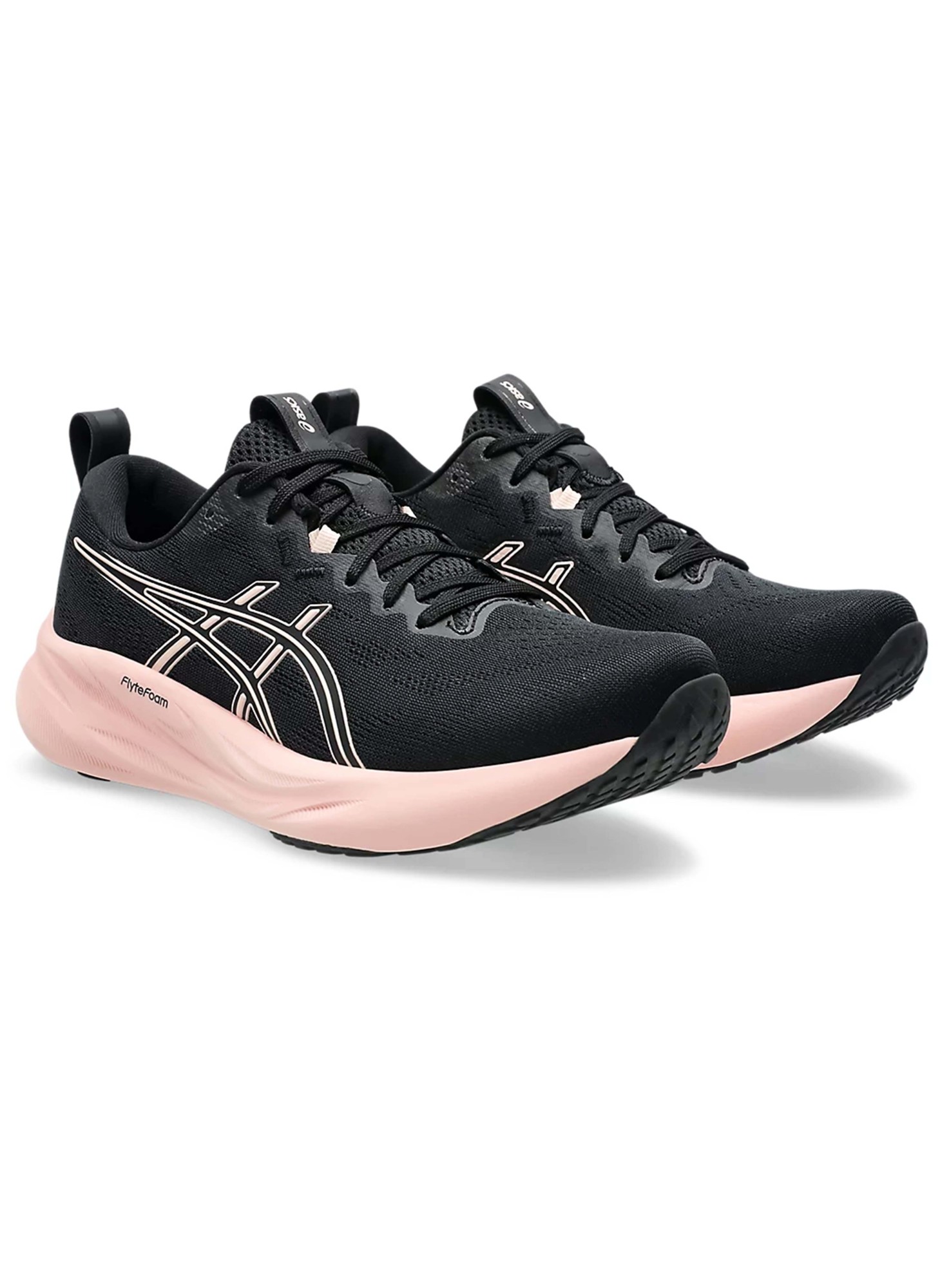 Asics Gel Pulse 16 женские | Цвет - черный, розовый| Артикул 1012B755-001