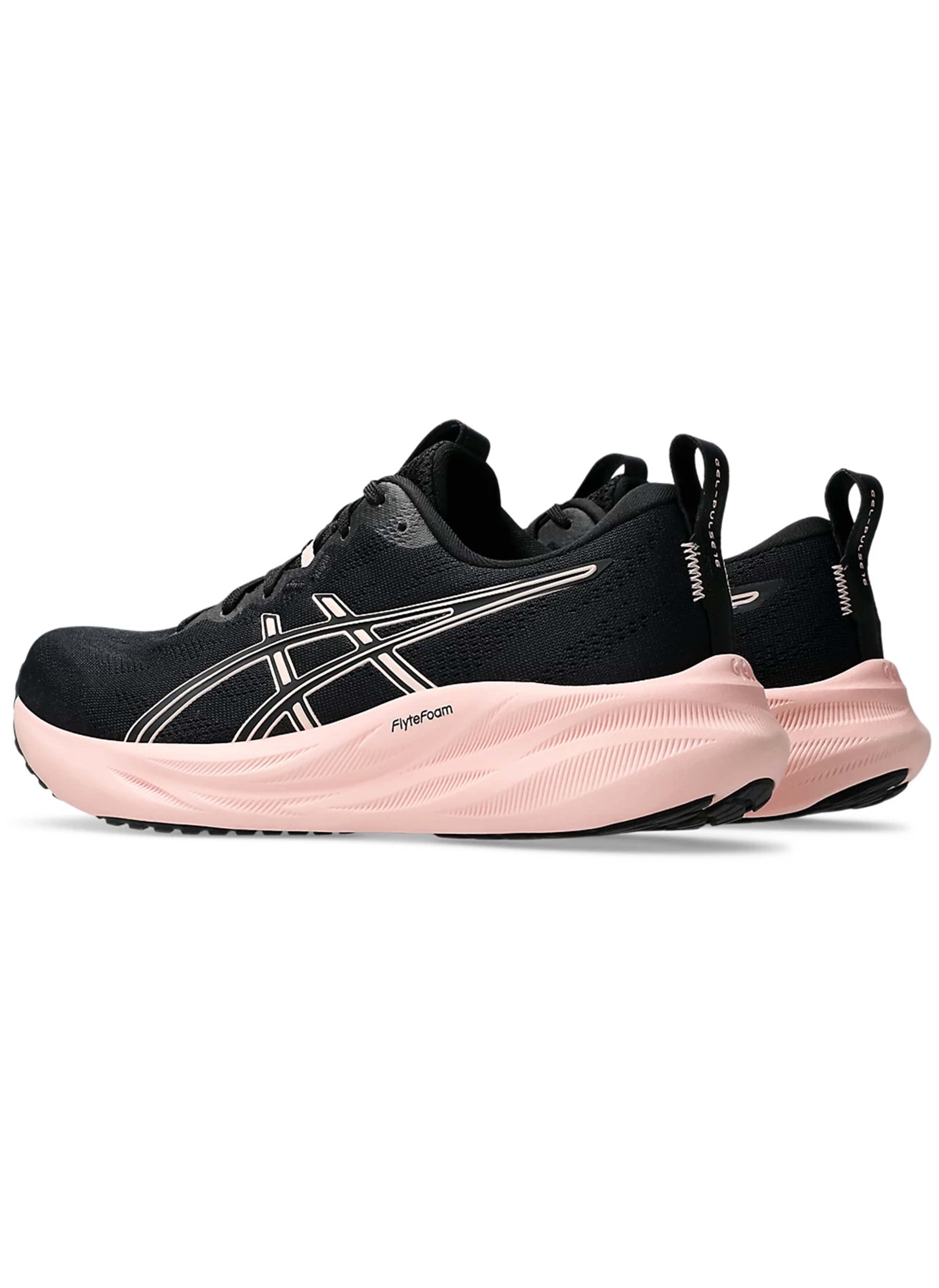 Asics Gel Pulse 16 женские | Цвет - черный, розовый| Артикул 1012B755-001