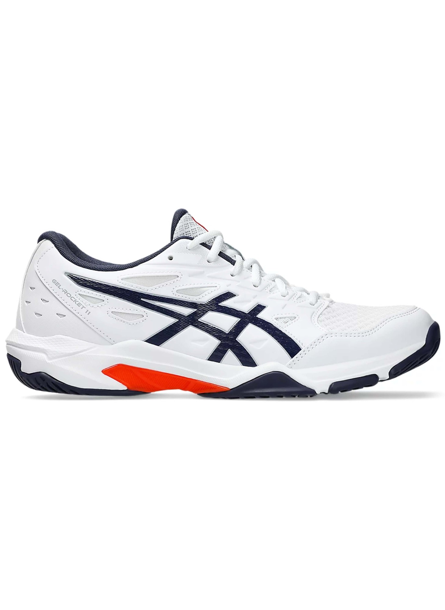 Asics Gel Rocket 11 мужские, белые, артикул 1071A091-104
