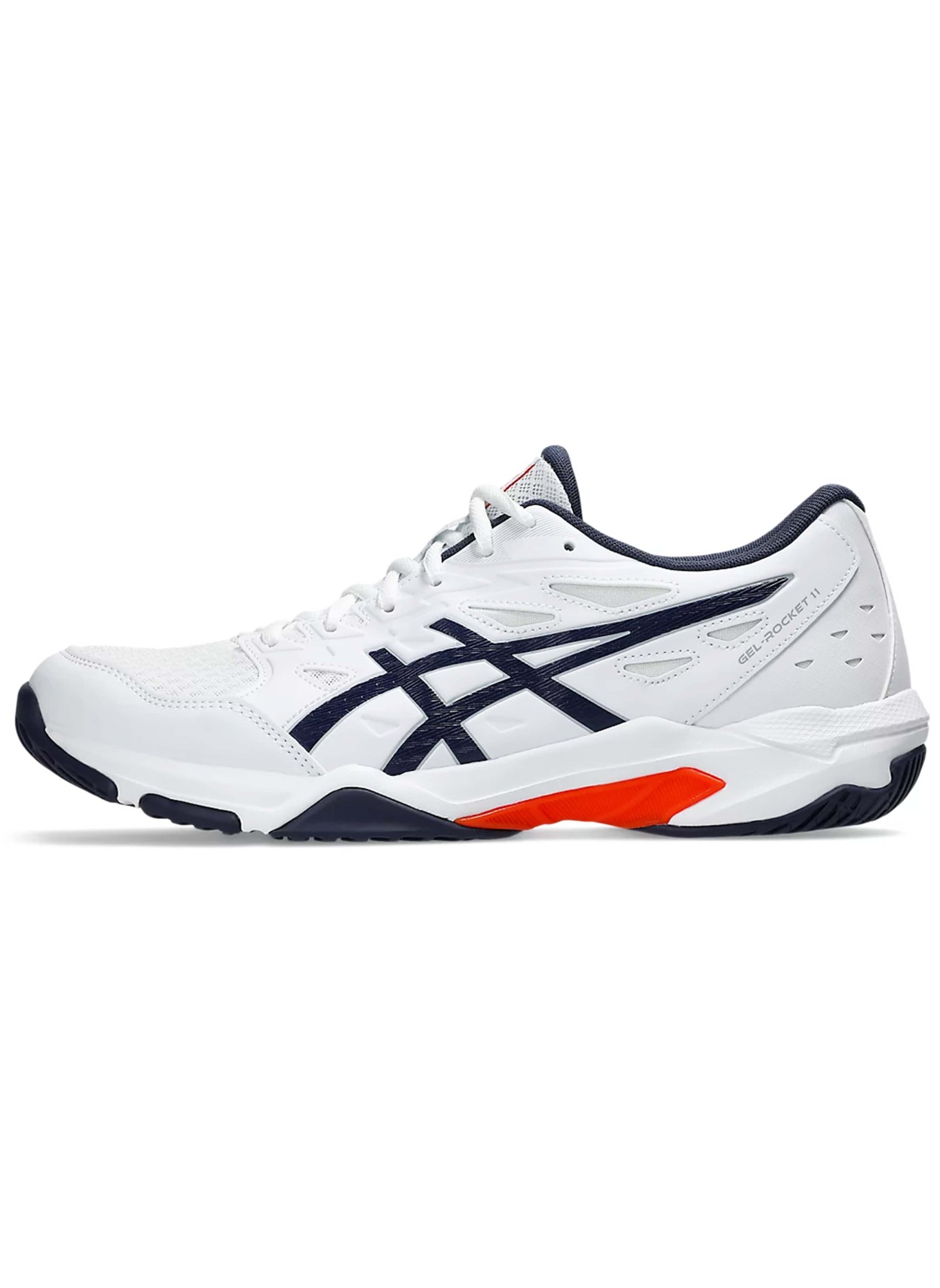 Asics Gel Rocket 11 мужские, белые, артикул 1071A091-104