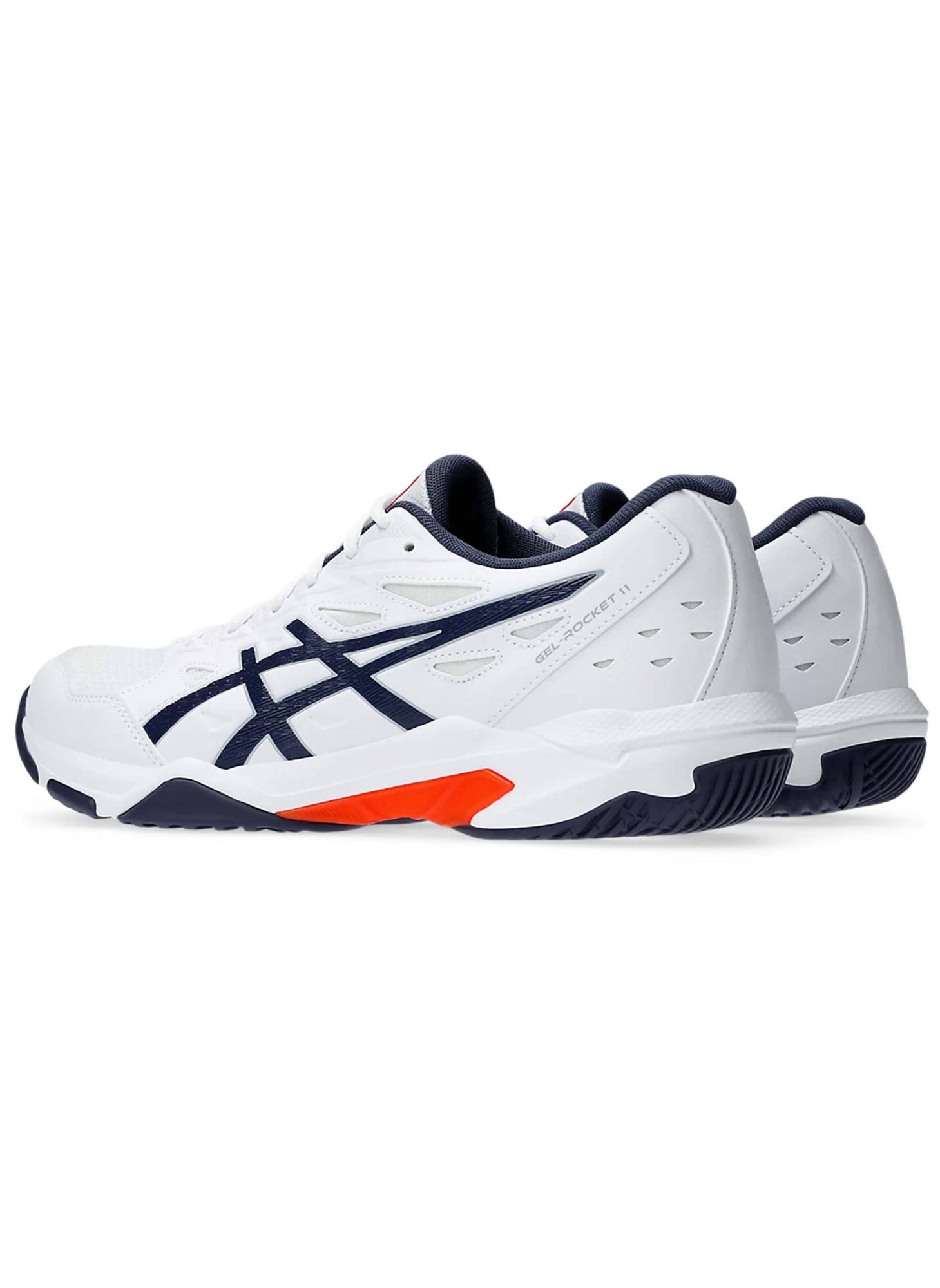 Asics Gel Rocket 11 мужские, белые, артикул 1071A091-104