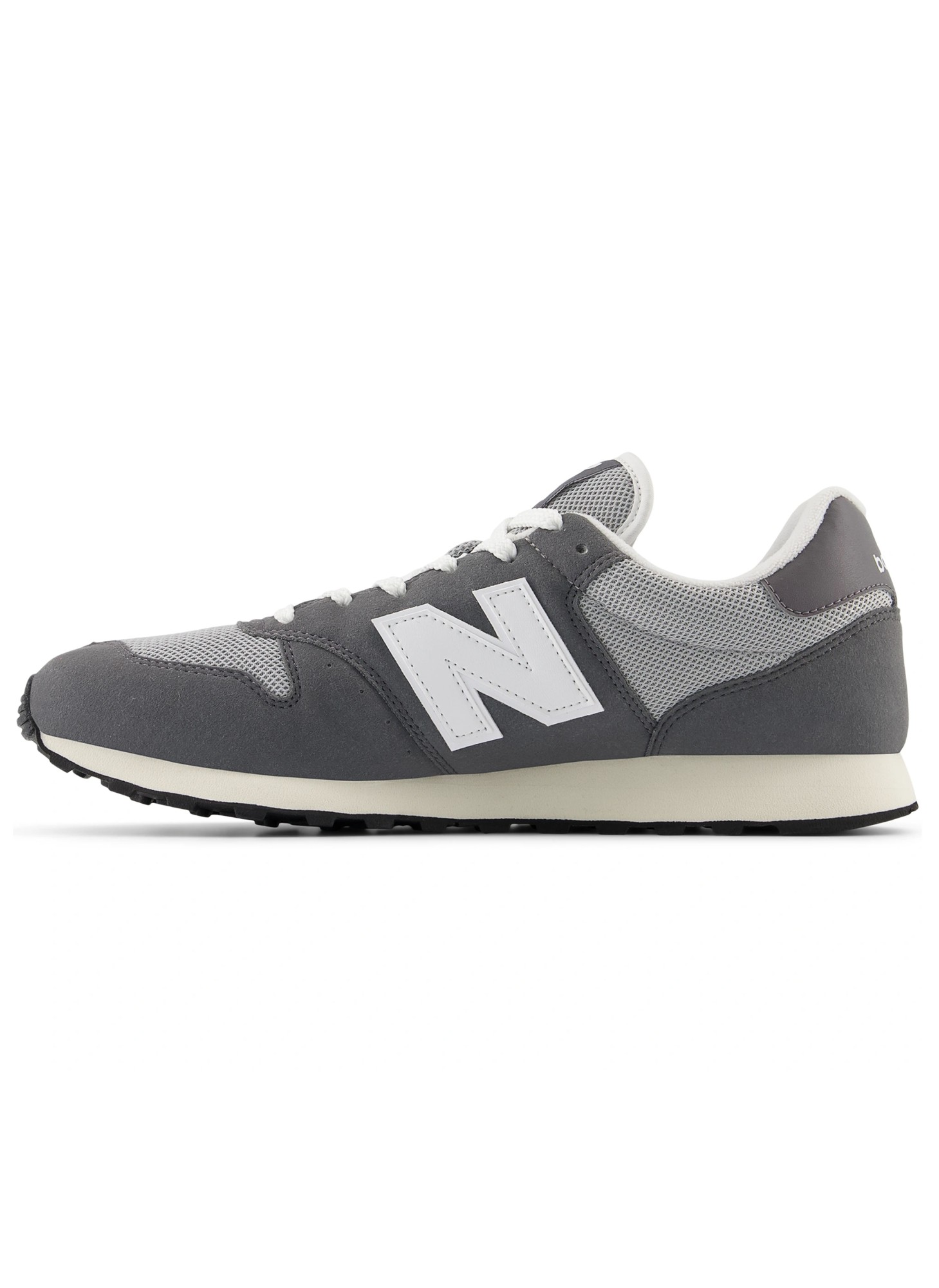 New Balance 500 серые, мужская модель, артикул GM500LCR
