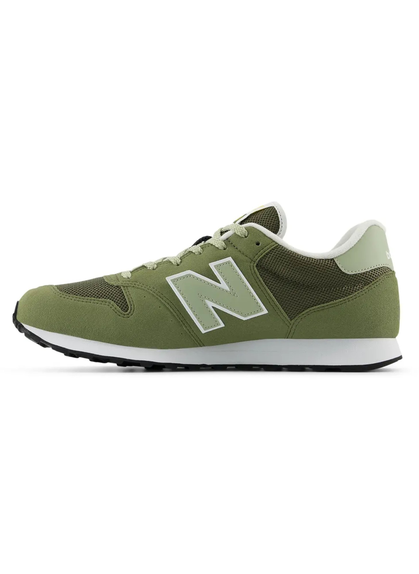 Мужские кроссовки New Balance 500 зеленого цвета, артикул GM500OPY