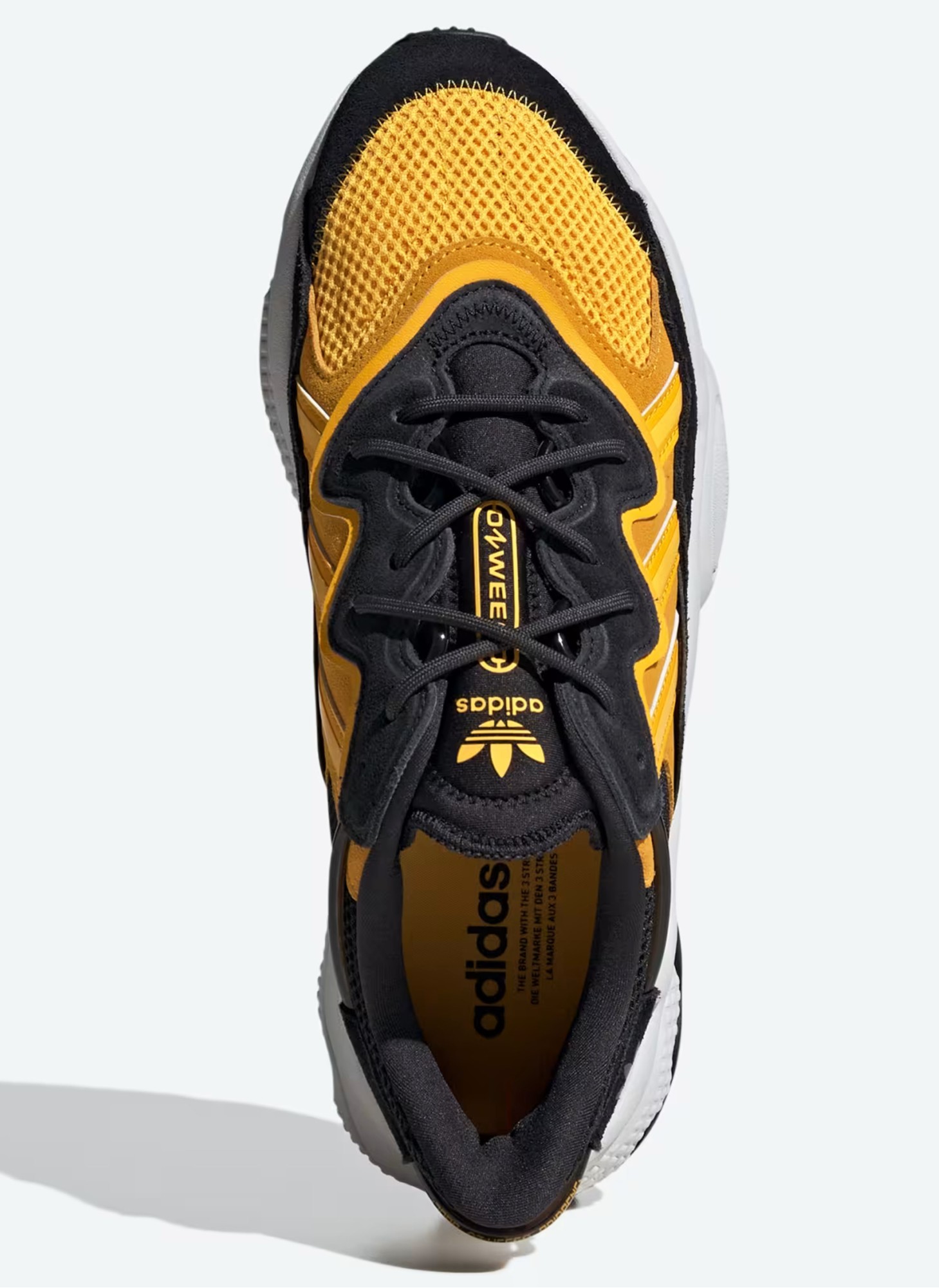 Adidas Originals Ozweego | Цвет - черный и желтый | Артикул - IF5847
