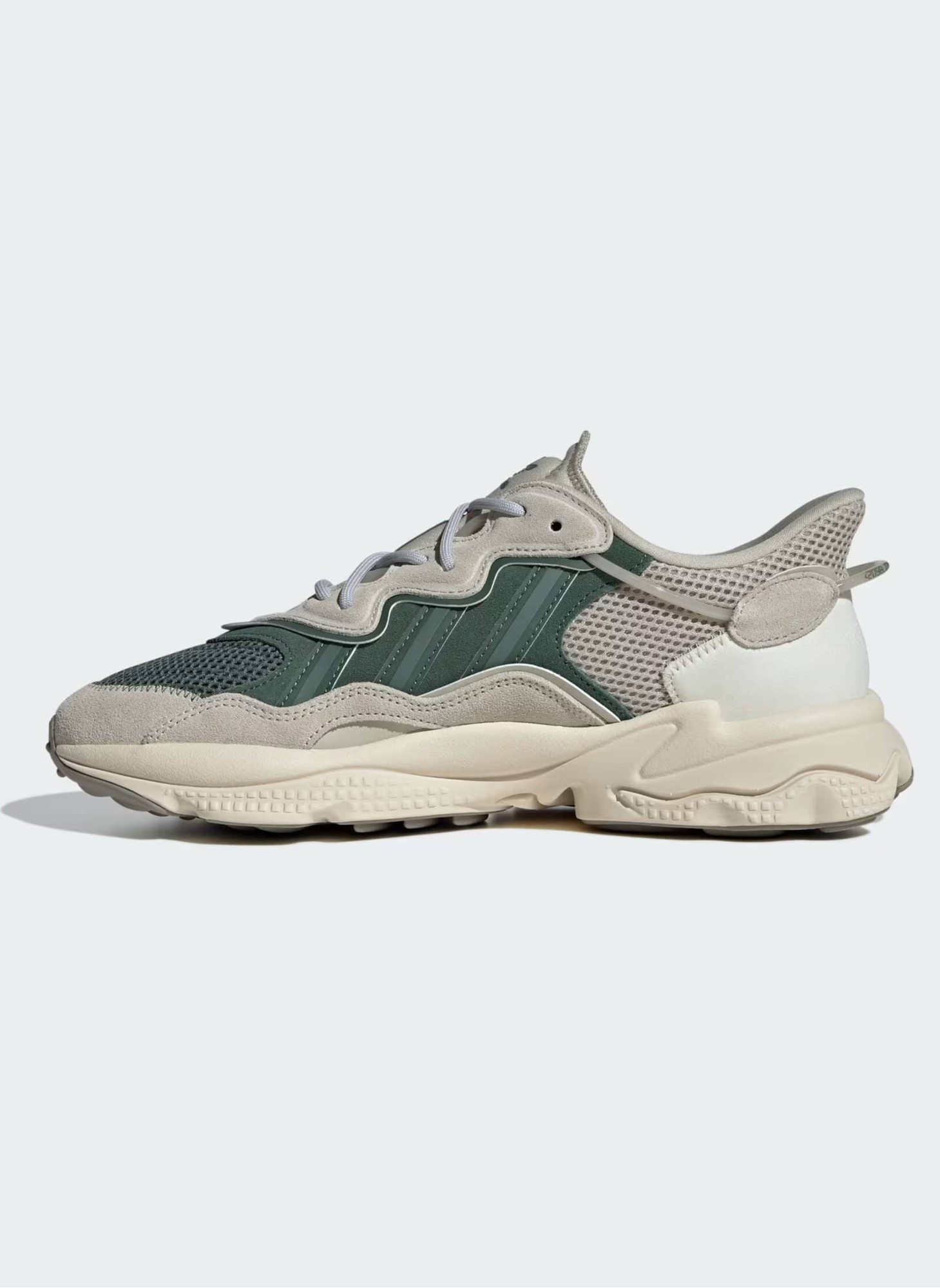 Adidas Originals Ozweego | Цвет - серый, зеленый | Артикул IF6043